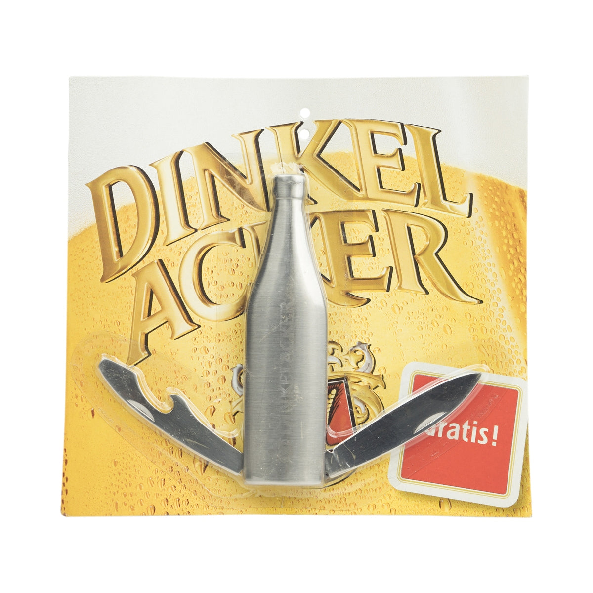 Dinkel Acker mini scyzoryk otwieracz do butelek piwa metalowy kemping butelka piwa