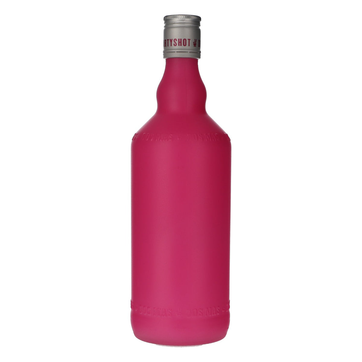 Dos Mas Likör Dekoflasche 0,7 l różowa LEER Showbottle Butelka wystawowa – Widok 3