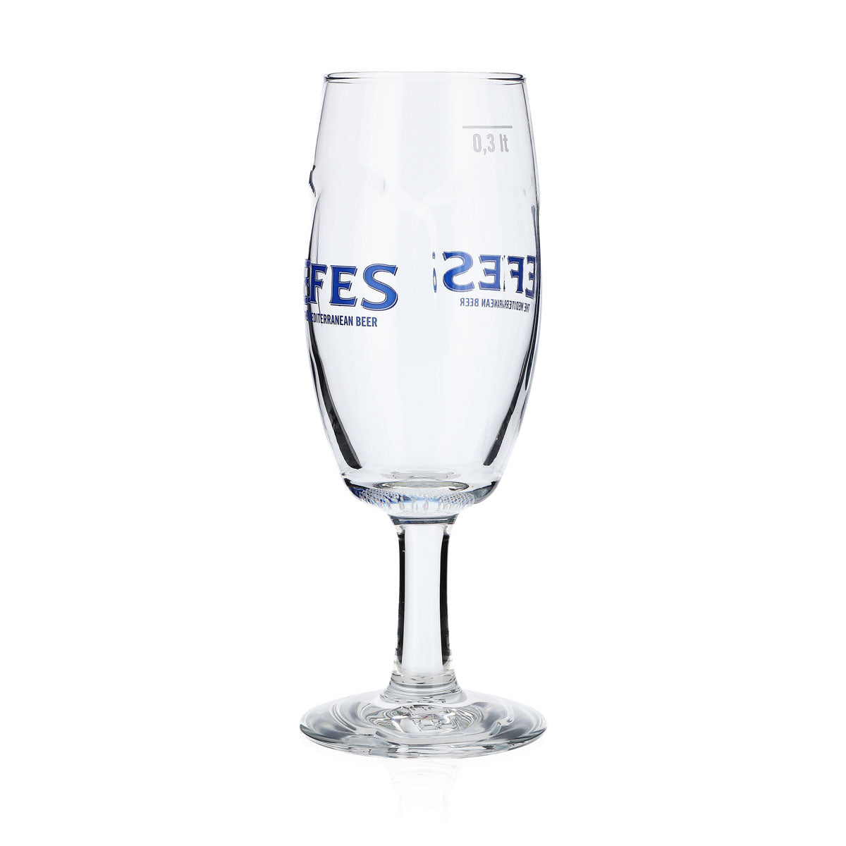 Kieliszek do piwa Efes 0,3 l, kształt pucharu, Turcja, wakacje, kieliszki, raki – Widok 3