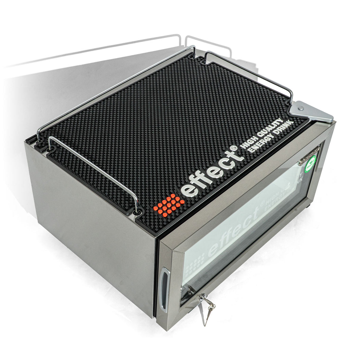 Effect Energy Lodówka Mini Fridge Lodówka ze szklanymi drzwiami 30x60x48cm Mini Cooler – Widok 5