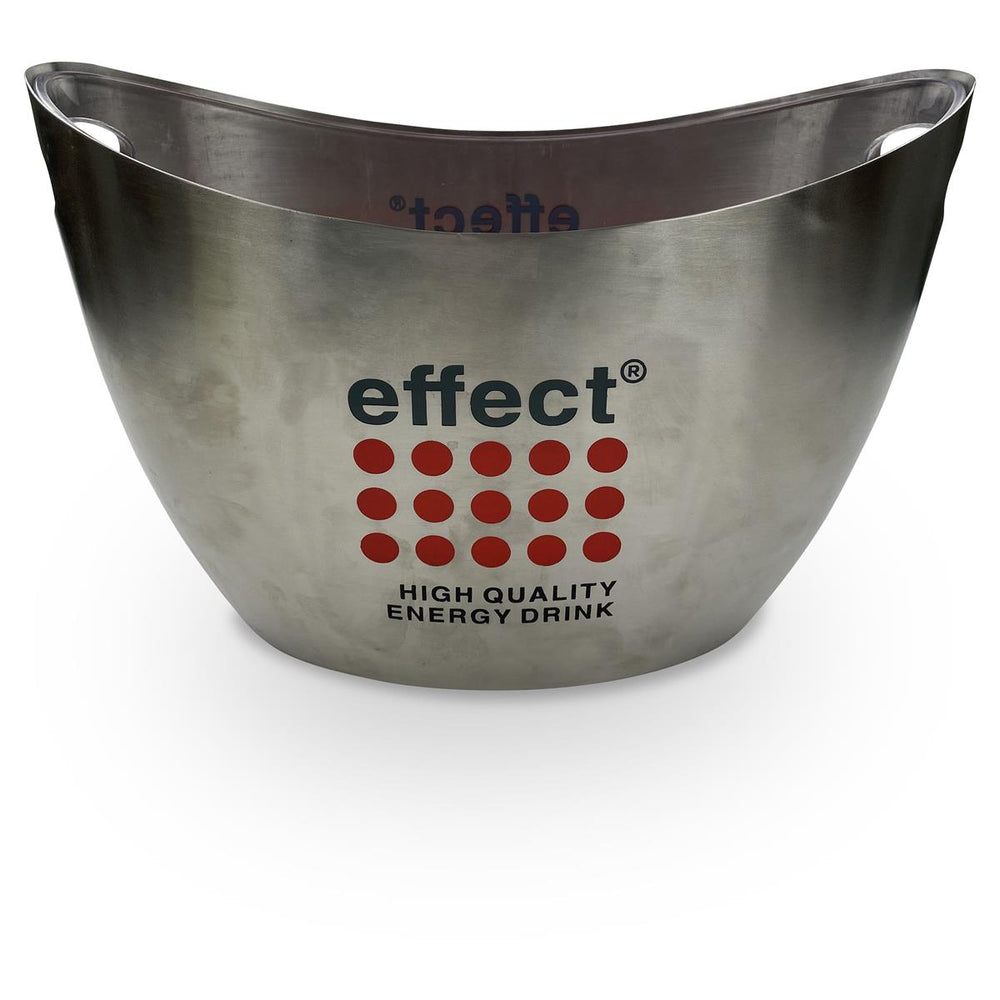 Effect Energy LED Akumulatorowy chłodziarka do butelek Chłodziarka ze stali nierdzewnej Magnum z wkładem