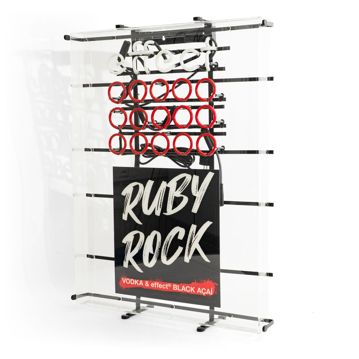 Effect Energy Reklama świetlna Luminated LED Neon Wall Sign Rubi Rock Dekoracja – Widok 3