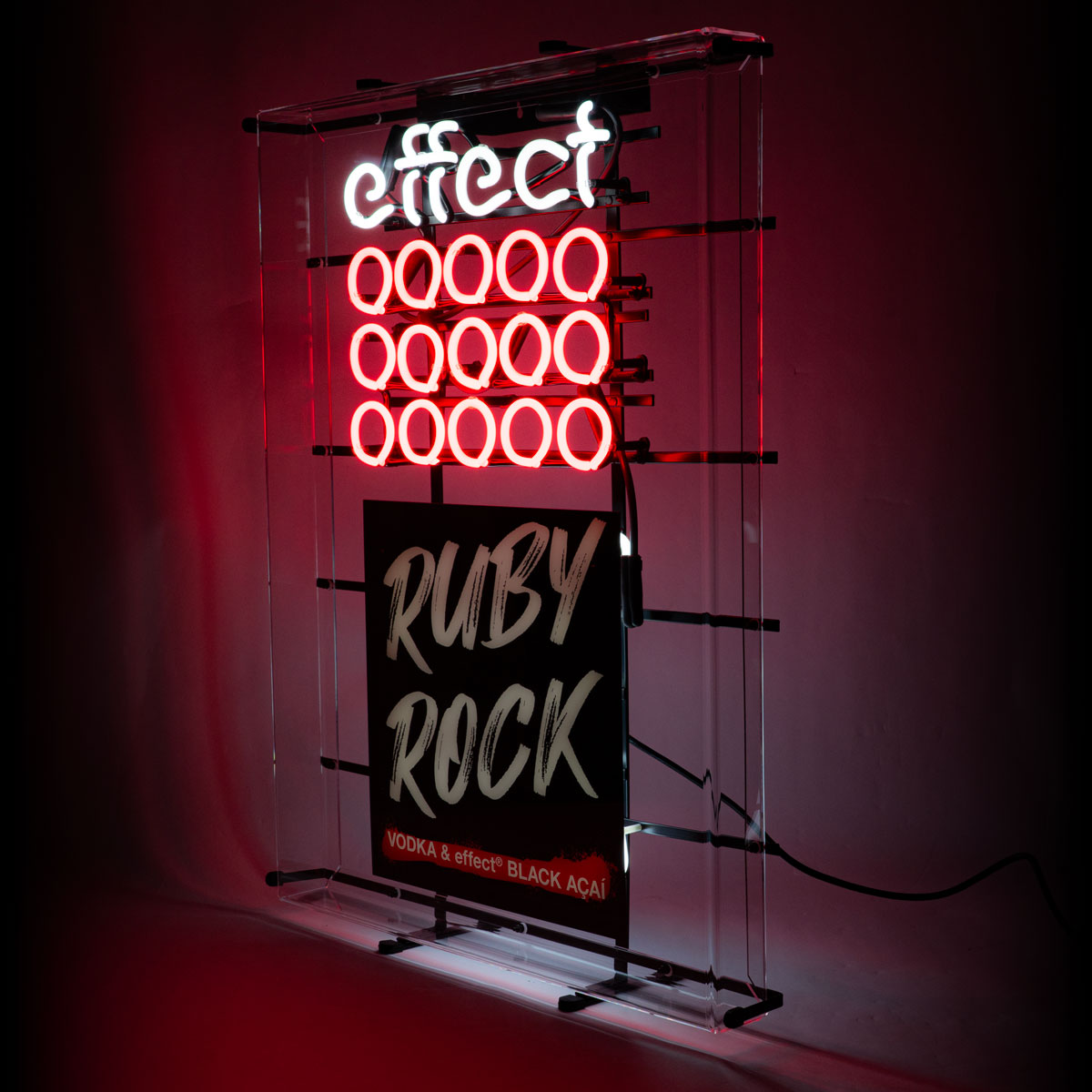 Effect Energy Reklama świetlna Luminated LED Neon Wall Sign Rubi Rock Dekoracja – Widok 6