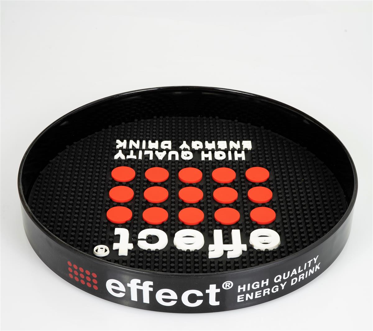 Effect Energy Taca Taca do serwowania Taca kelnerka Taca do serwowania czarna – Widok 3