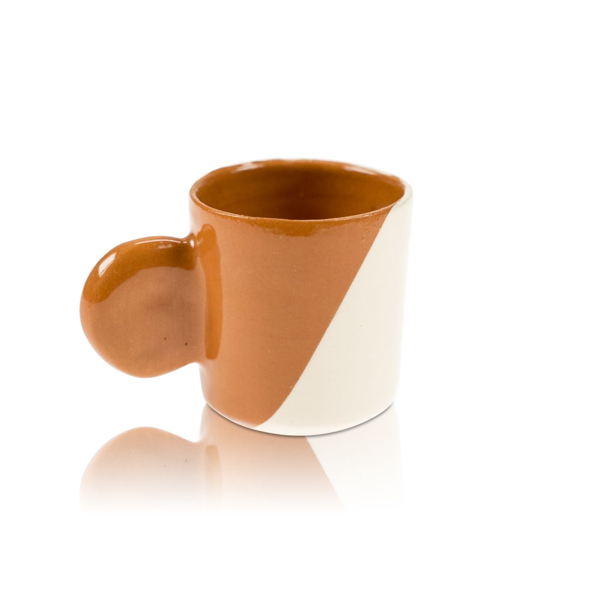 Zestaw filiżanki i spodka Eminente 75 ml Cup and Saucer Terracotta C6 Espresso Cafe – Widok 2
