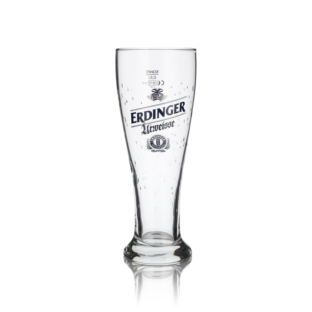 Kieliszek do piwa Erdinger Urweisse 0,5 l Kieliszki do piwa pszenicznego Hefeweizen w kształcie kropli