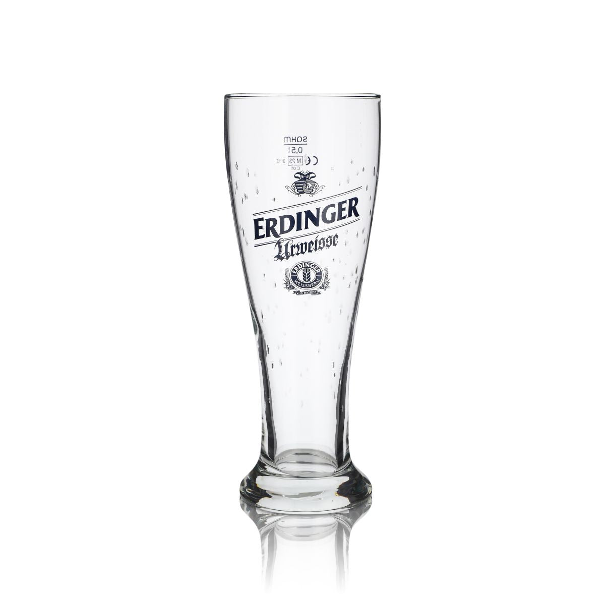 Kieliszek do piwa Erdinger Urweisse 0,5 l Kieliszki do piwa pszenicznego Hefeweizen w kształcie kropli