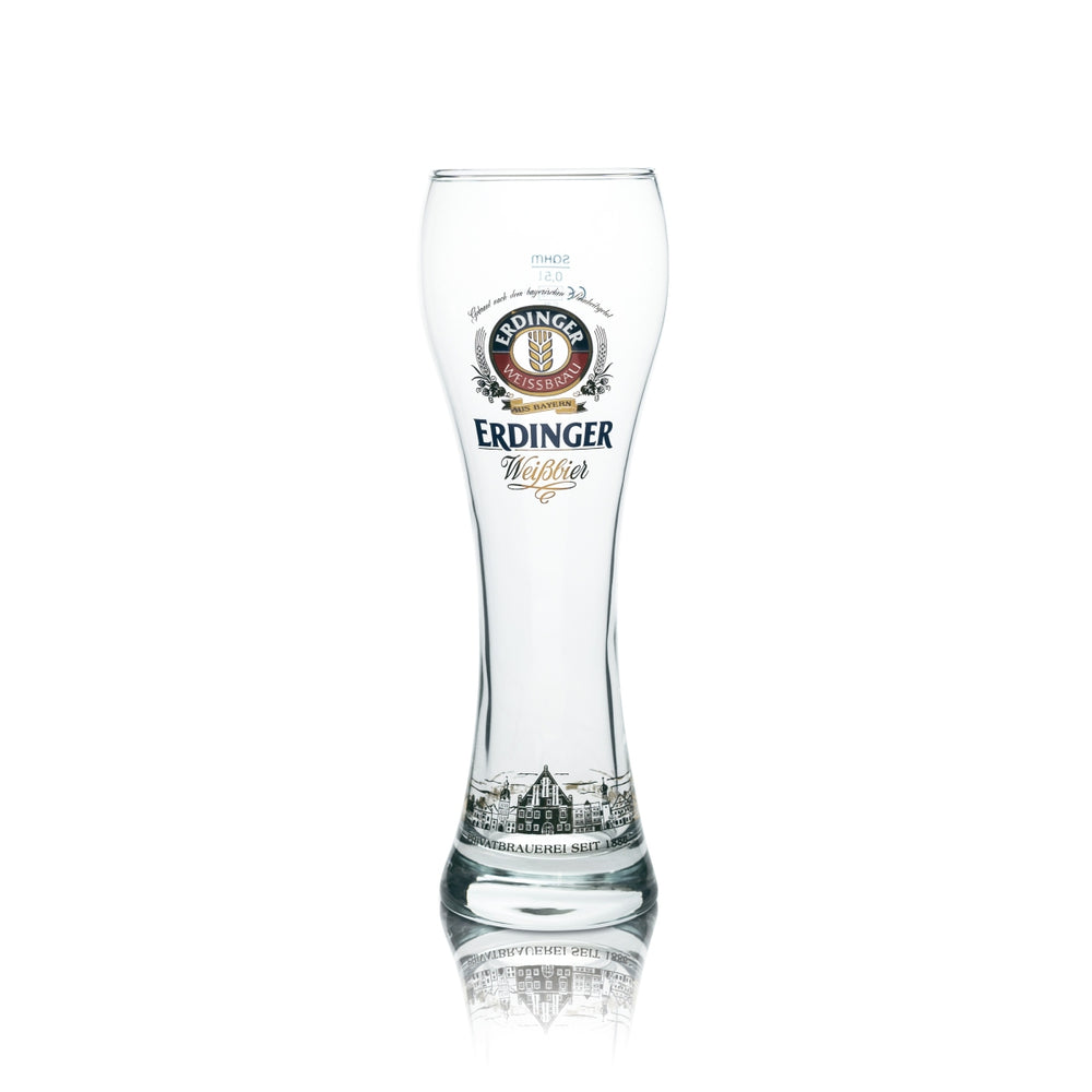 Erdinger Weissbräu szklanka 0,5l piwo pszeniczne Hefe Weizen szklanki 130 rocznica