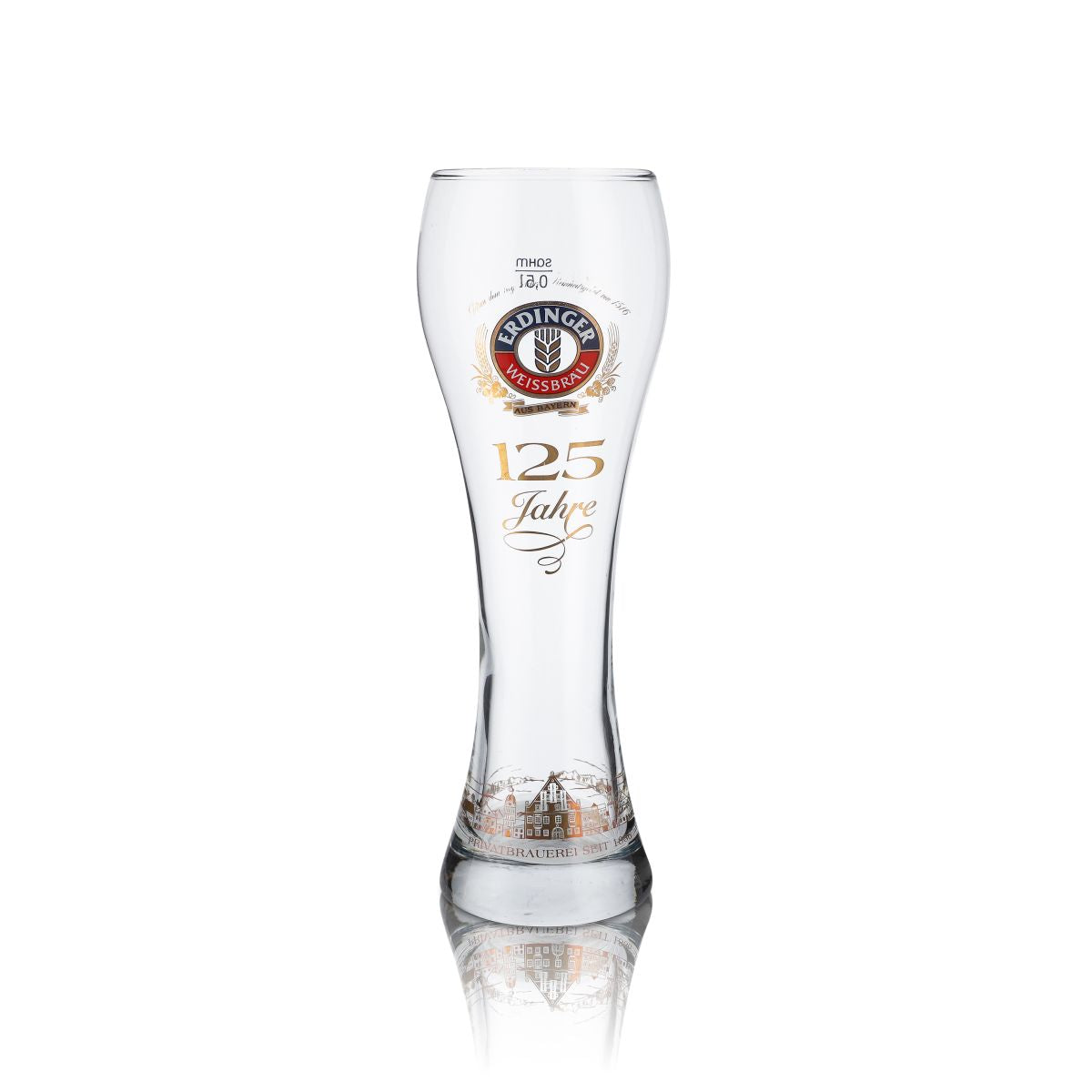 Erdinger Weissbräu Glass 0,5l Kieliszki do pszenicy 125 Years Special Edition Collector