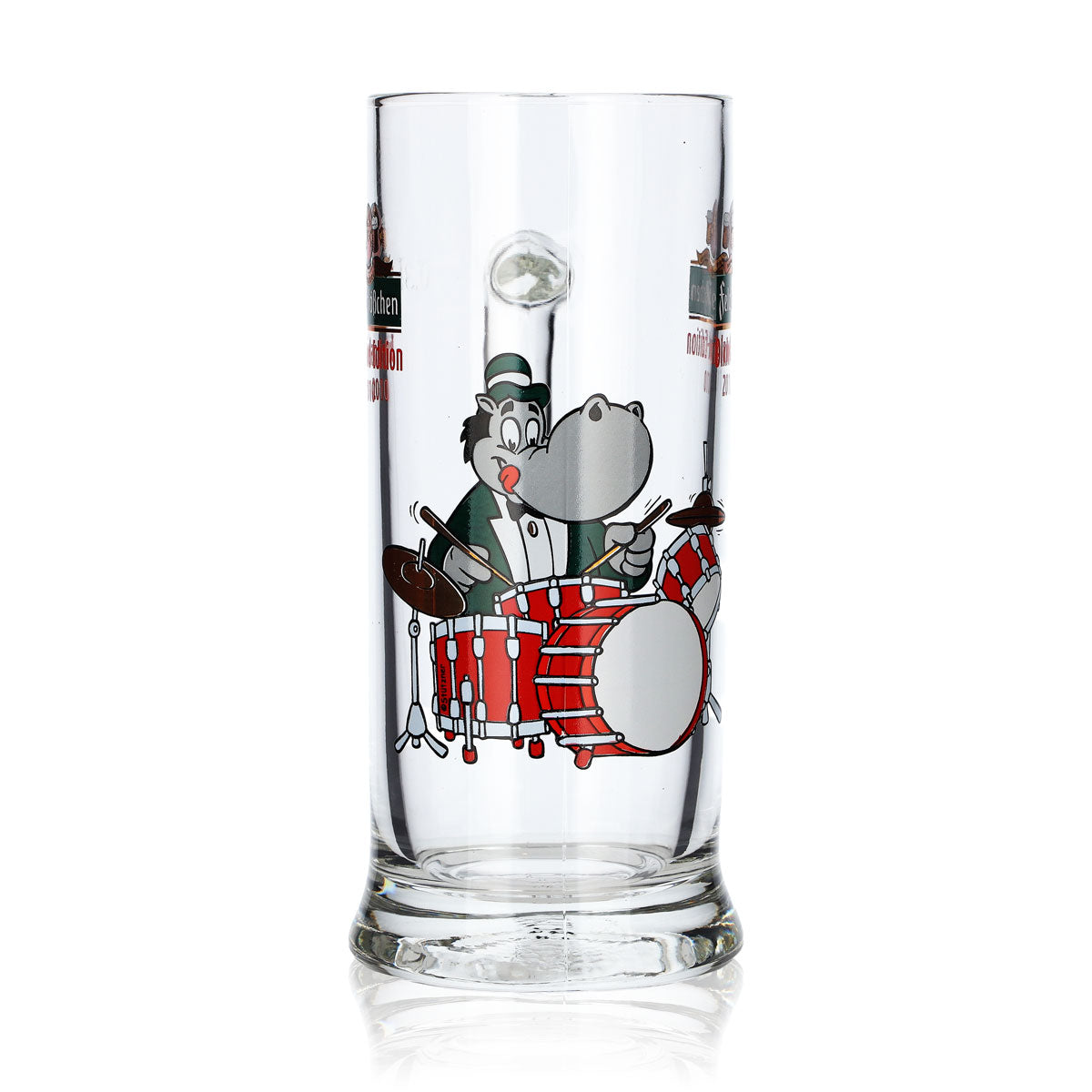 Szklanka do piwa Feldschlösschen 0,3 l – kufel jubileuszowy „Seidel 2010” z serii Dixieland