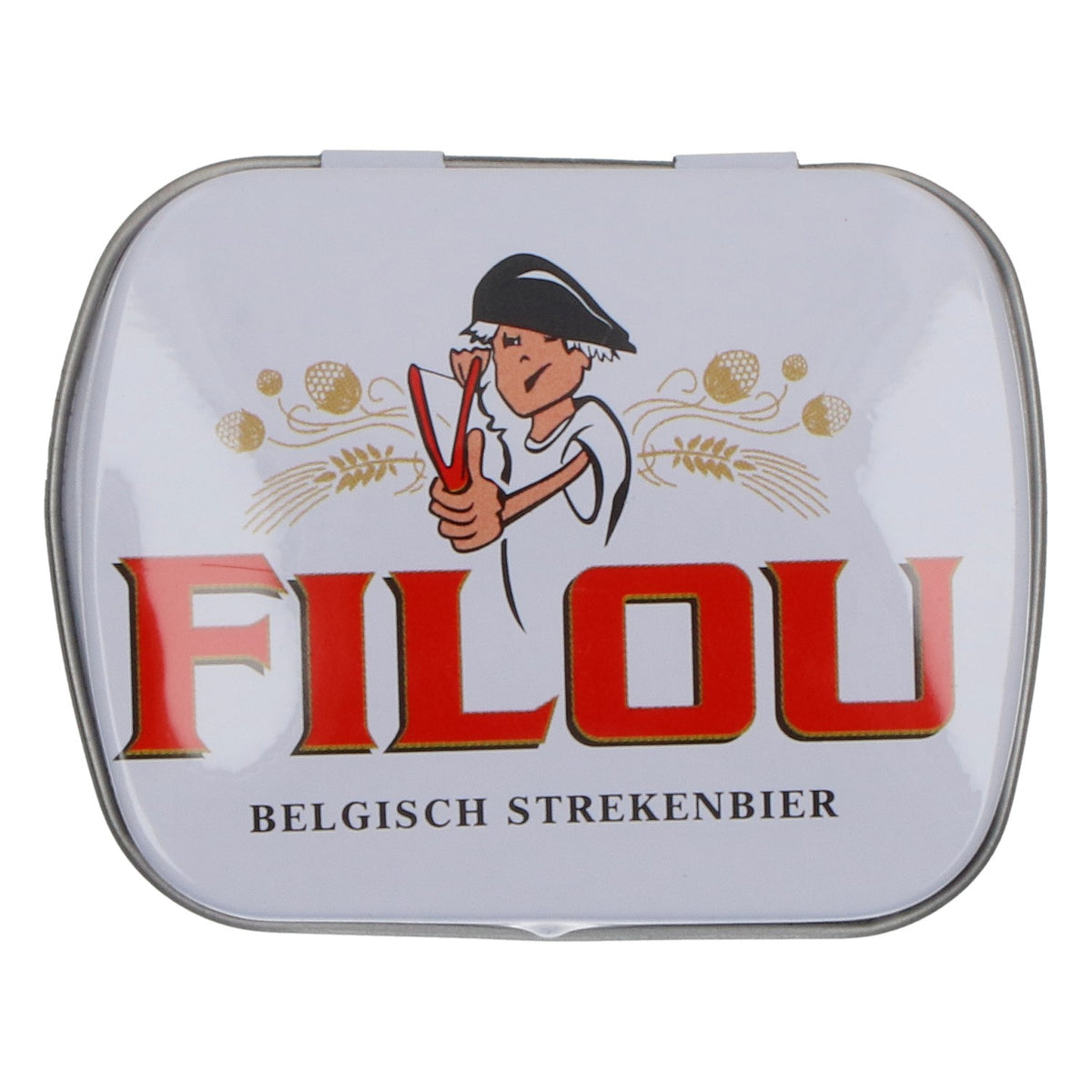 Filou – piwo, pastylki miętowe, metalowe pudełko