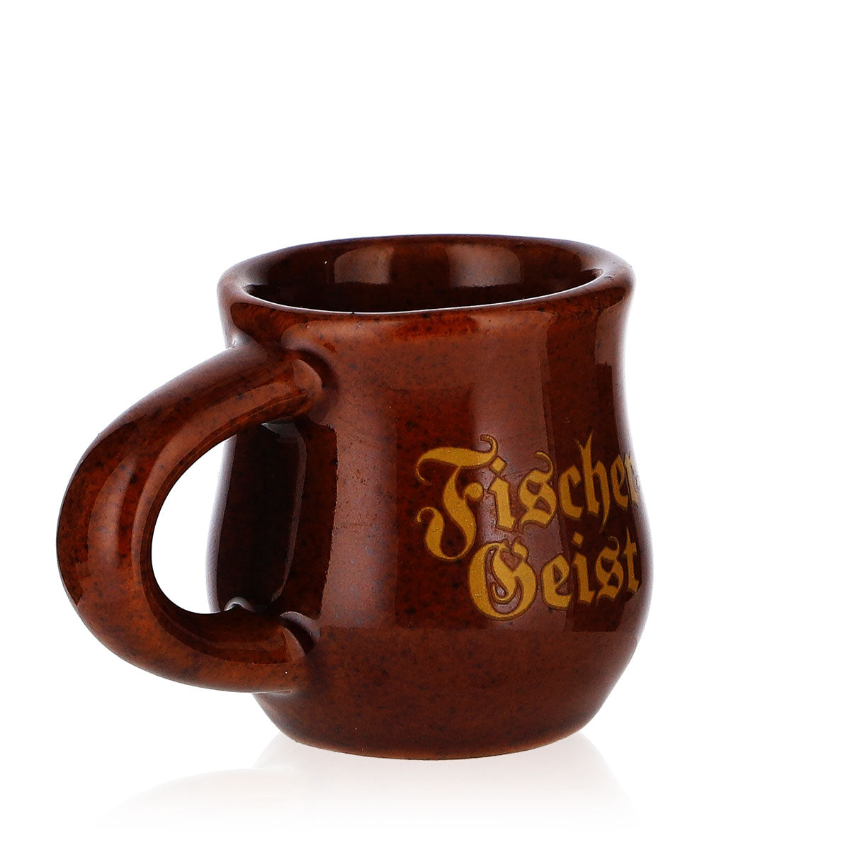 6x Fischergeist Likier Mini-Krug Szklanki Ton Shotglas Stamper z uchwytem – Widok 6