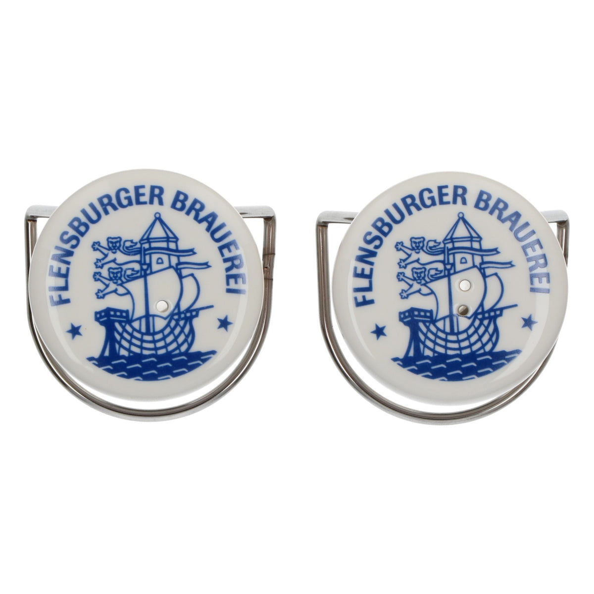 Flensburger Pilsener FLENS – solniczka i pieprzniczka „z zamknięciem na klamrę Plopper” – Widok 3