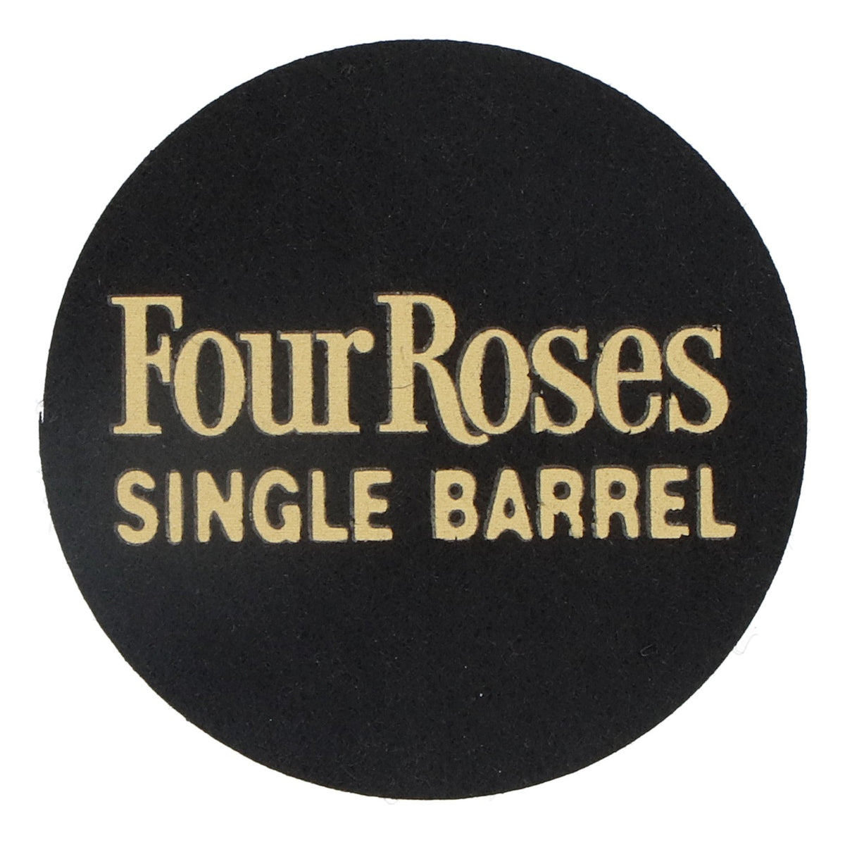 Podkładka pod szklankę Four Roses Whiskey, filcowa, czarna, średnica 6,2 cm „Four Roses Single Barrell” – Widok 2