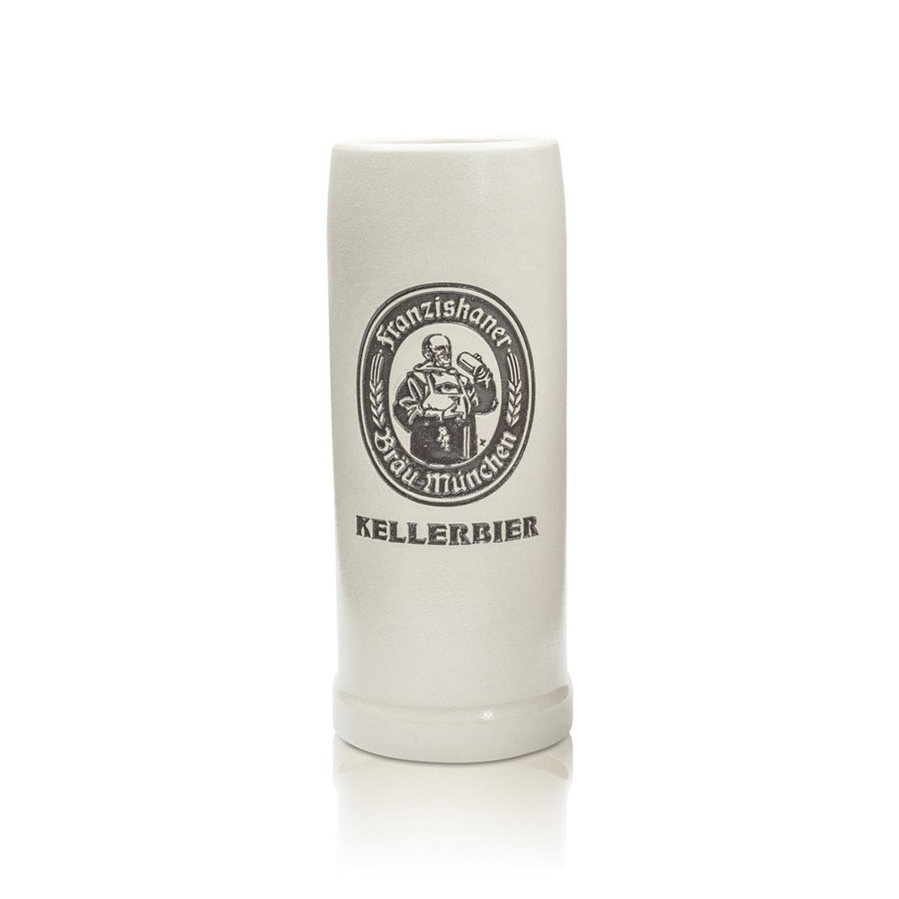 Piwo franciszkańskie Kellerbier Krug Bierseidel Humpen Ton 0,5 l Kolekcjonerski kufel
