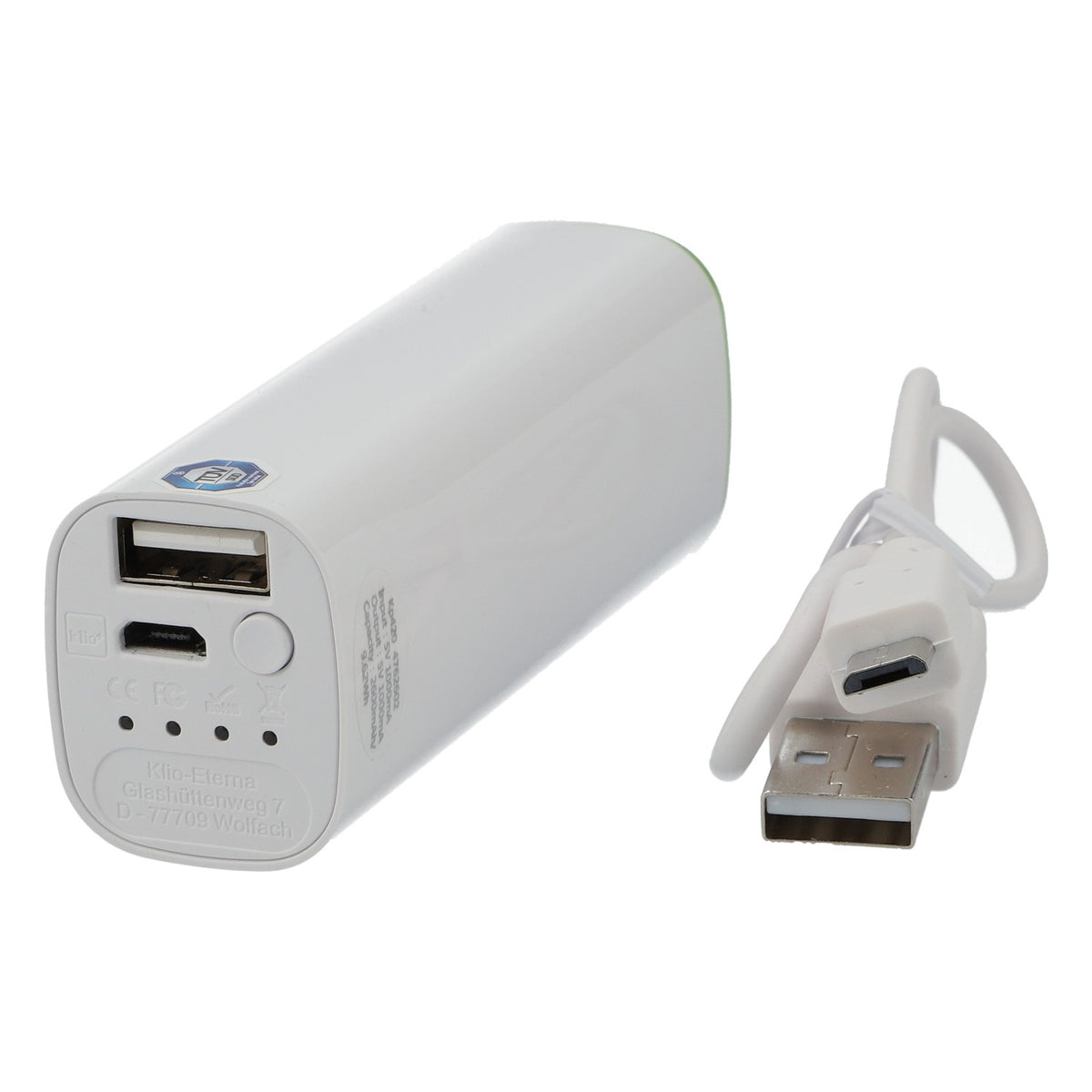 Freixenet Mia PowerBank Dodatkowa bateria 2600 mAh Bateria do telefonu komórkowego USB biała – Widok 4