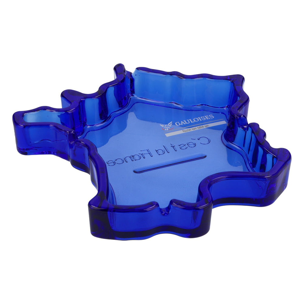Gauloises Popielniczka do papierosów Ashtray Francja małe logo niebieski