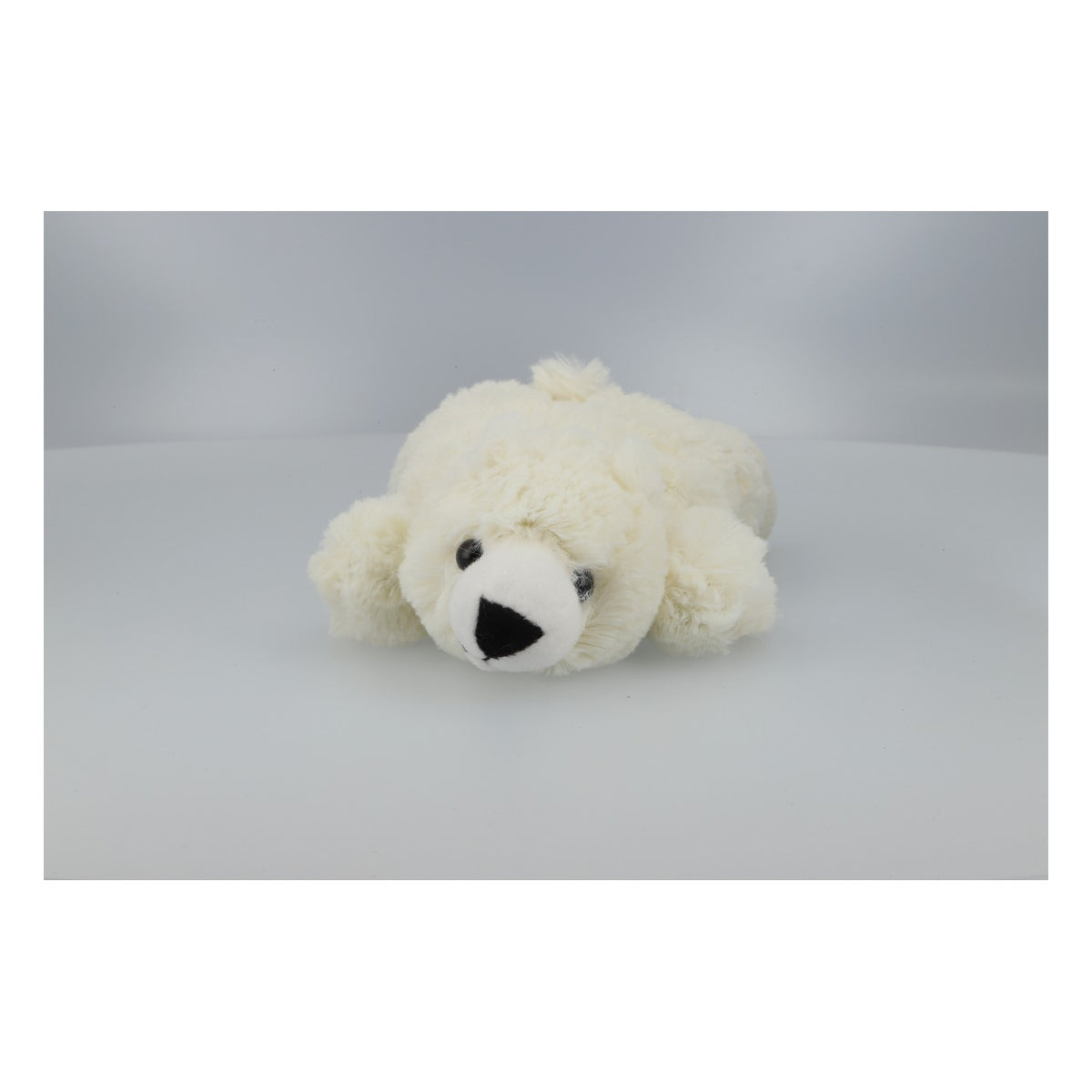 Pluszowa zabawka Gerolsteiner „Niedźwiedź polarny”, biała, 25 cm, przedmiot kolekcjonerski, miękka – Widok 2