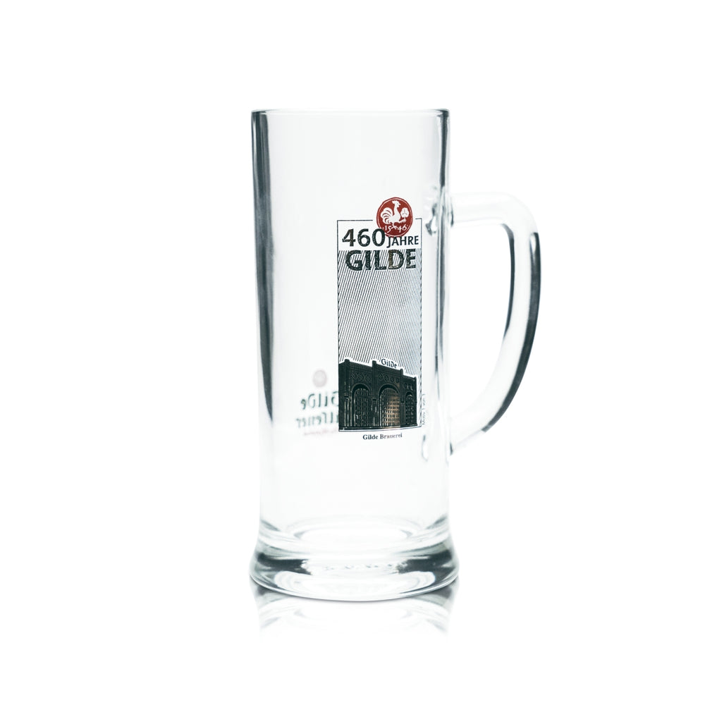 Szklany kufel do piwa Gilden Pilsener 0,3l 460 lat "Gilde Brauerei" edycja kolekcjonerska