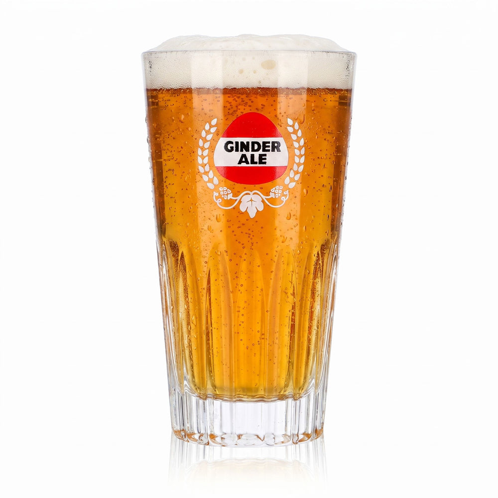 Szklanka do piwa Ginder Ale 0,31 l z reliefem
