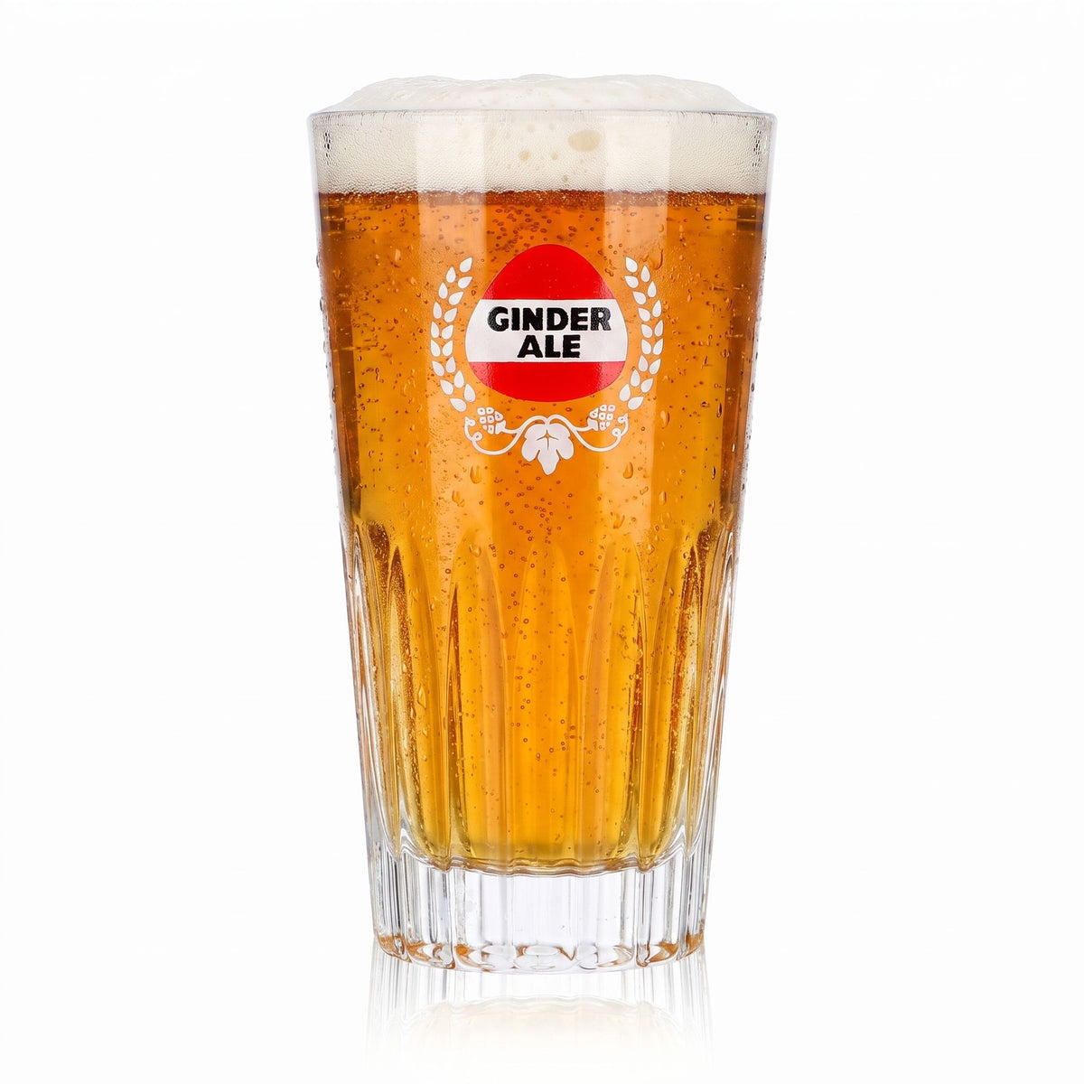 Szklanka do piwa Ginder Ale 0,31 l z reliefem