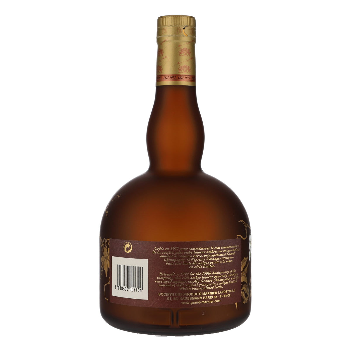 Likier Grand Marnier Butelka pokazowa Pusta butelka 150 lat z pudełkiem – Widok 3