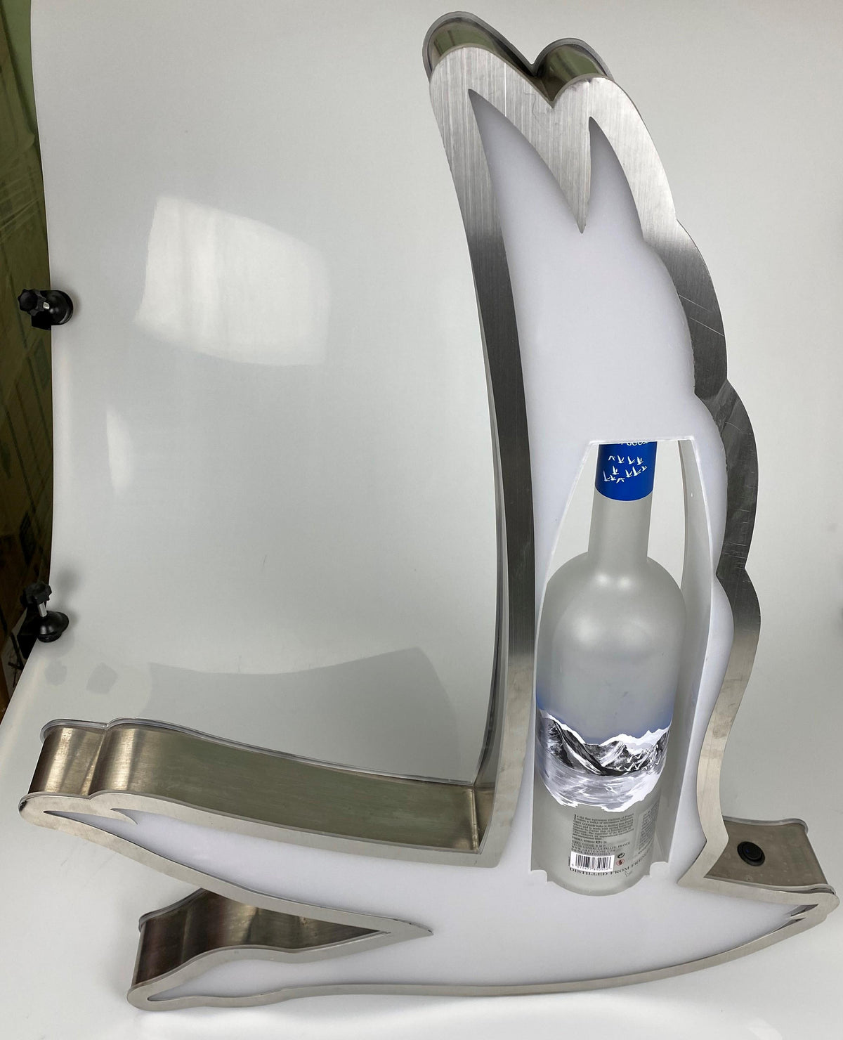 Grey Goose Vodka Glorifier Reklama świetlna LED Reklama świetlna Gans Butelki 1,5 l – Widok 2