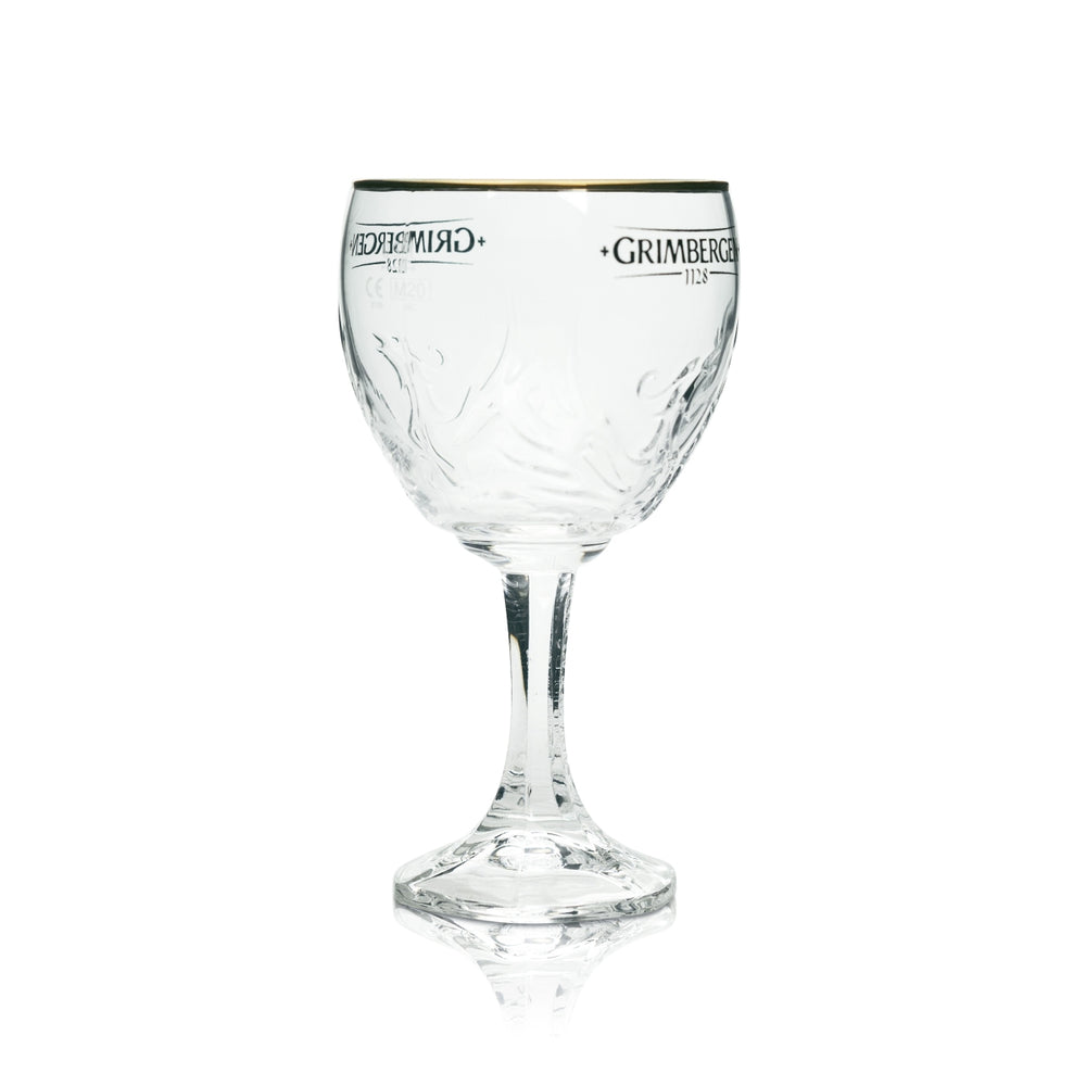 Grimbergen Szklanka 0,33 l Kielich Phoenix Kontur Złota obwódka Szklanki Gastro Beer