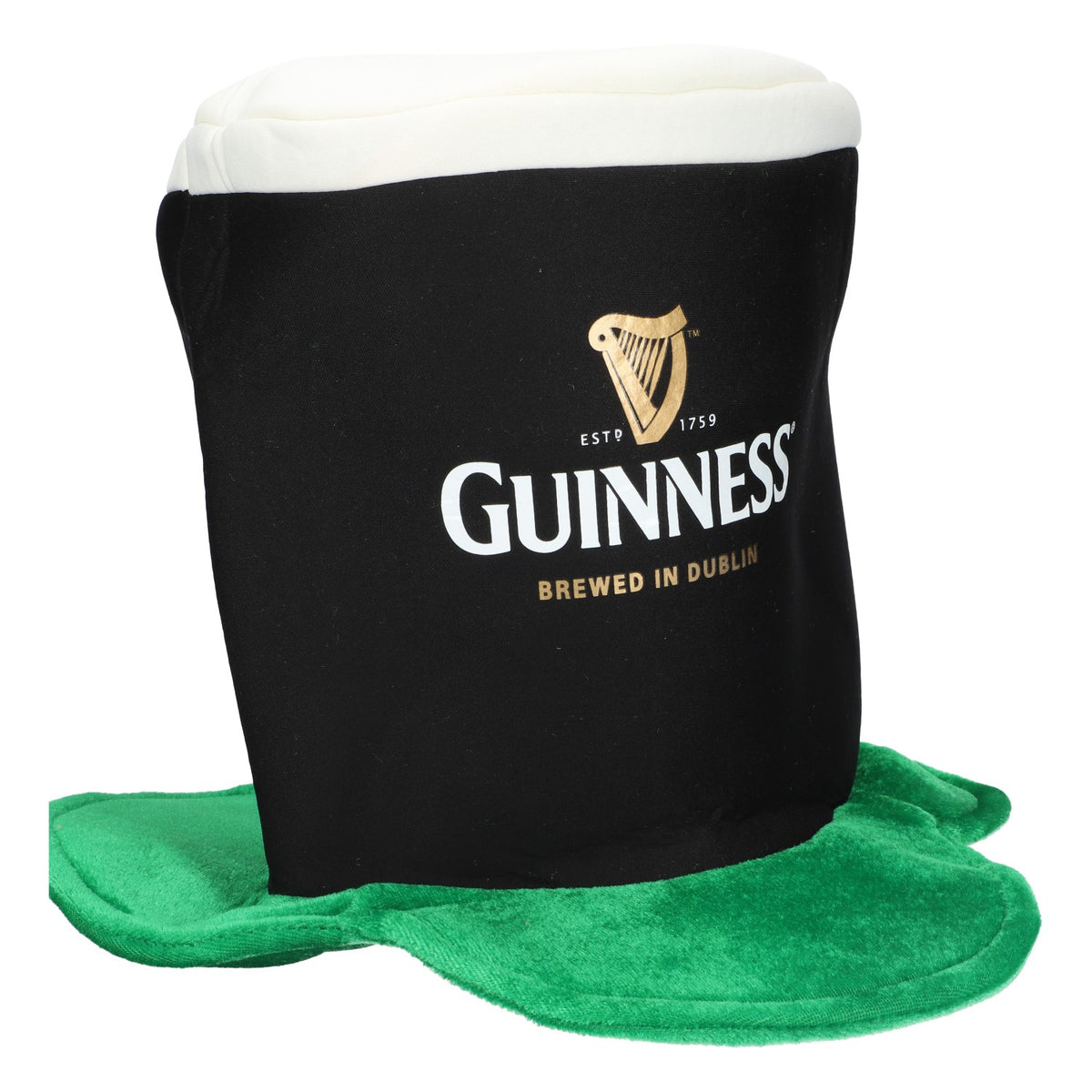 Guinness St Patricks Day Party Hat 2007 Fancy Dress Costume Saint Paddys Pub Irish Holiday Celeb – Widok 2