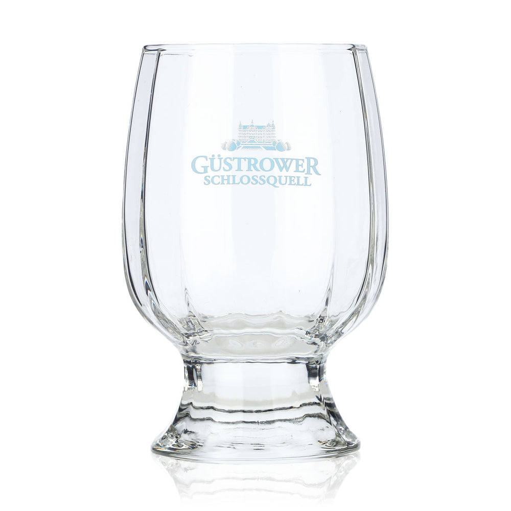 Güstrower Wasser Szklanki 0,2 l Tulipan Kubki Relief