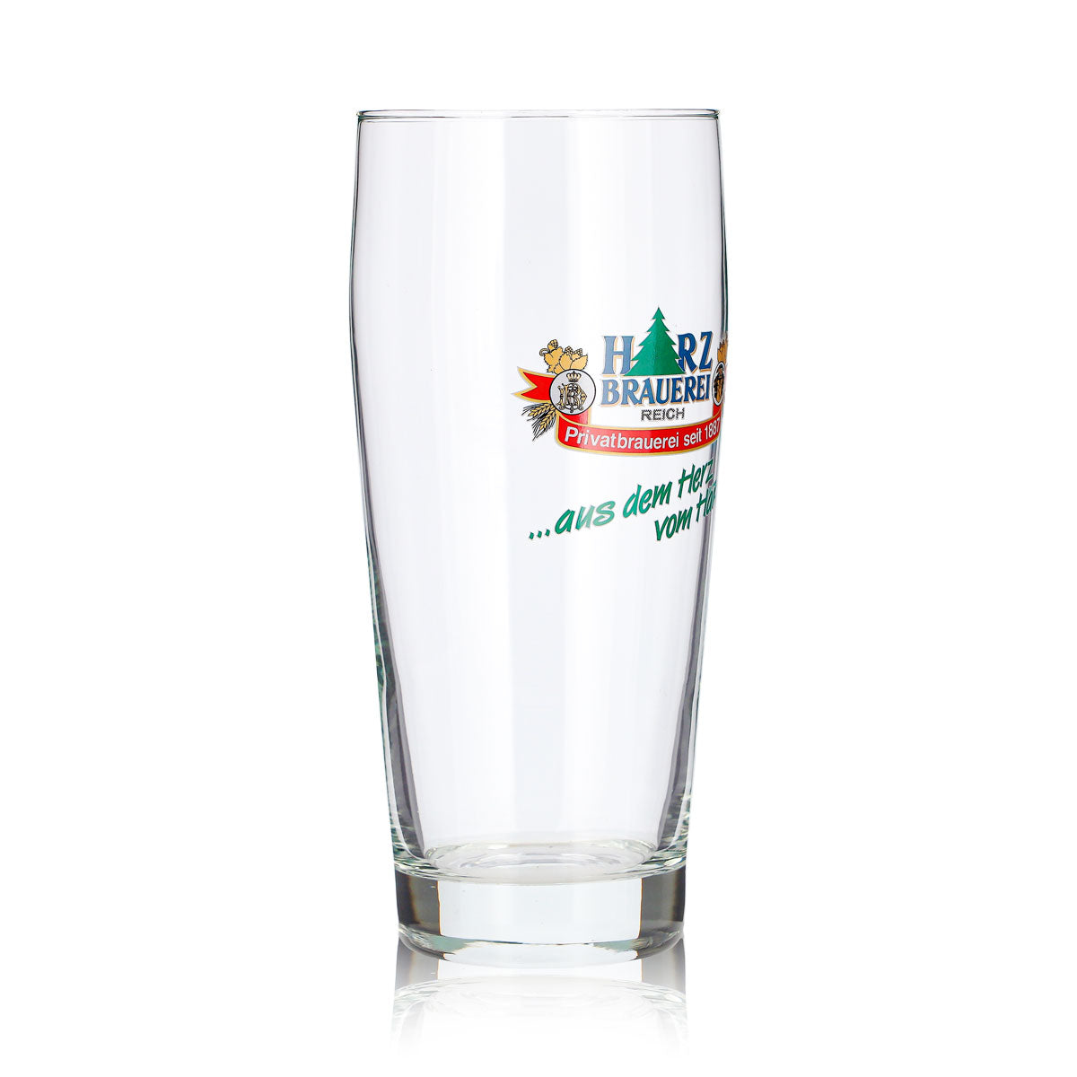 Szklanka do piwa „Reich” z browaru Harz, pojemność 0,4 l – Widok 3