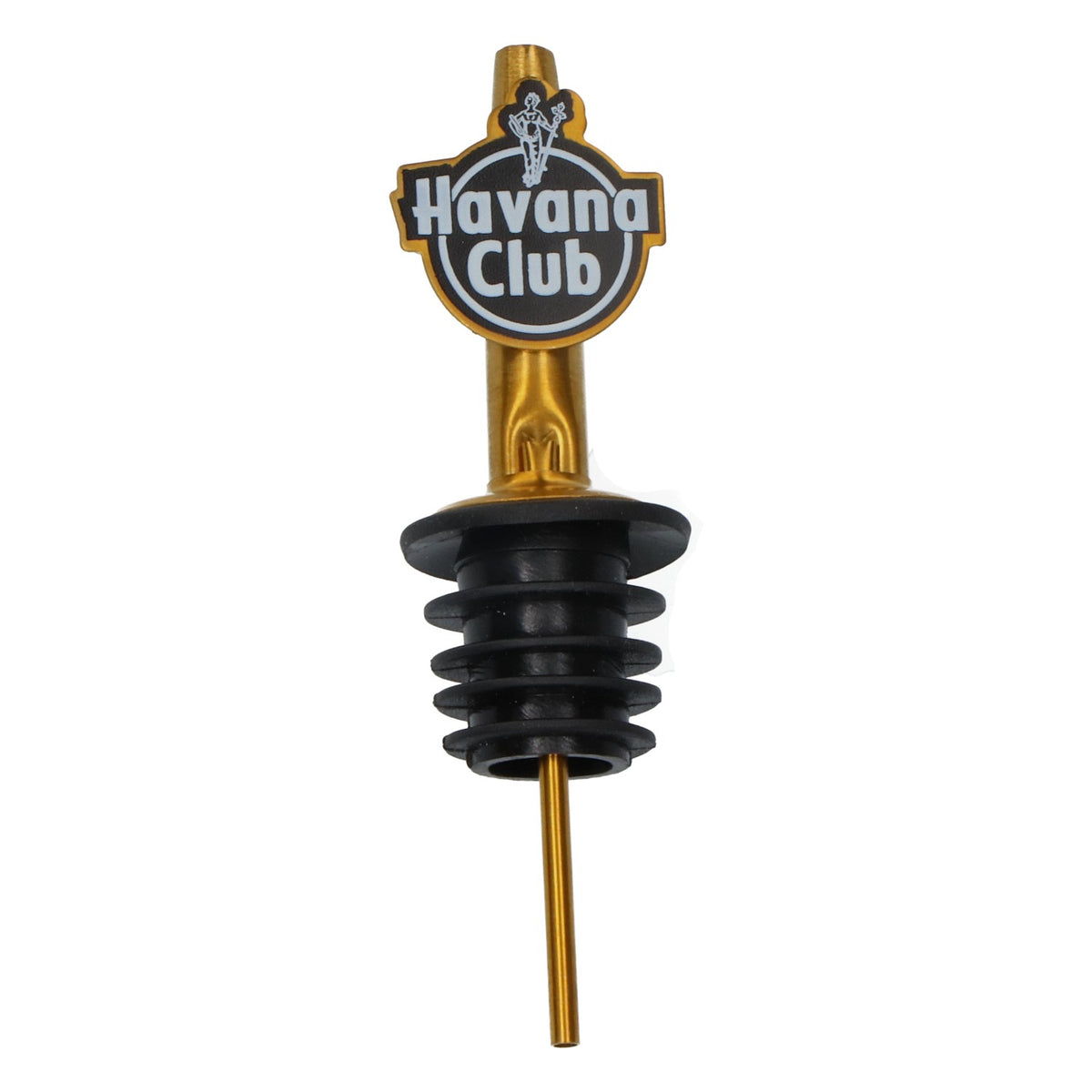 Havana Club Rum Wylewka do butelek Porcjownik Logo Czarno-biały