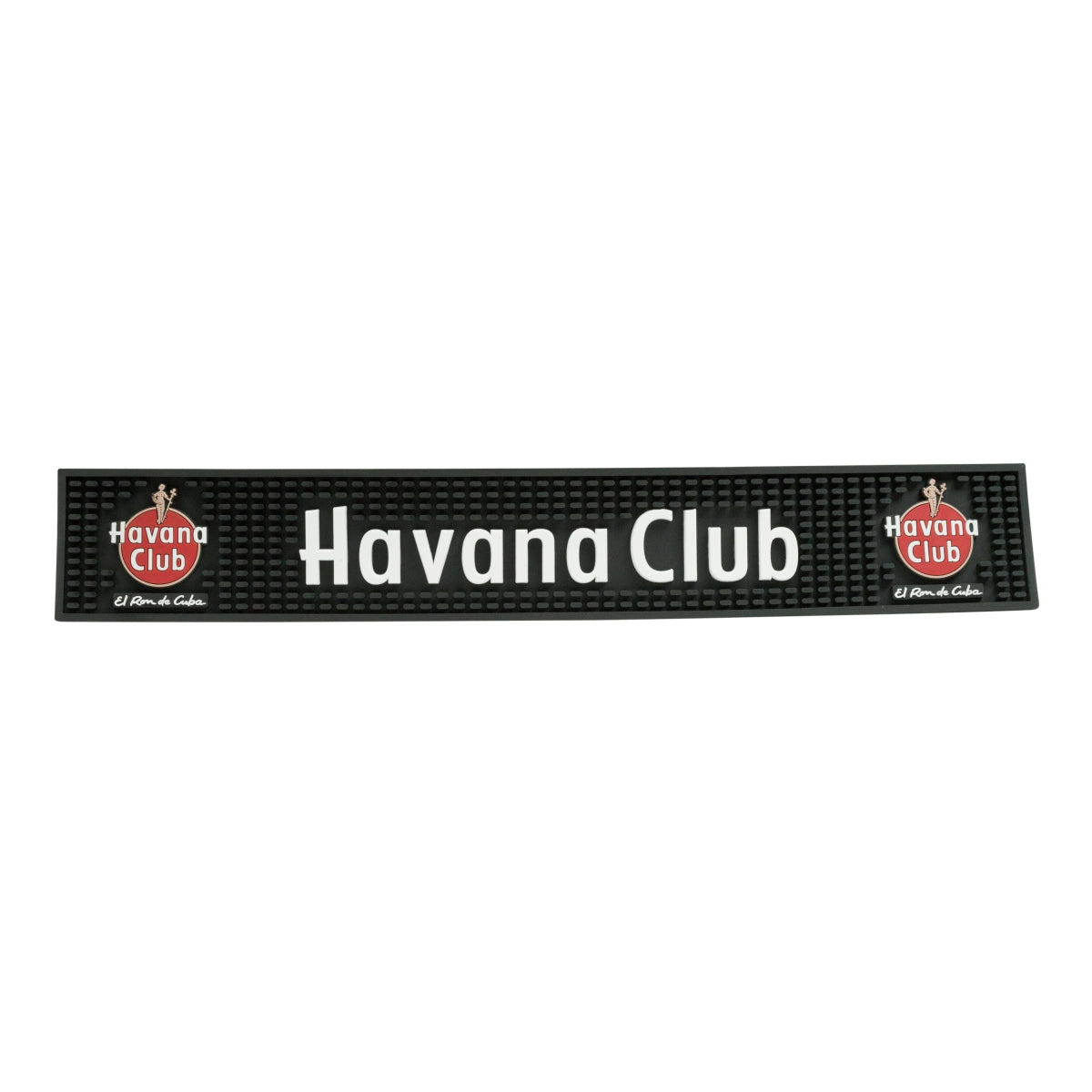 Havana Club Rum Podkładka barowa Podkładka do ociekania Akcesoria barowe czarne duże logo 58x9,5