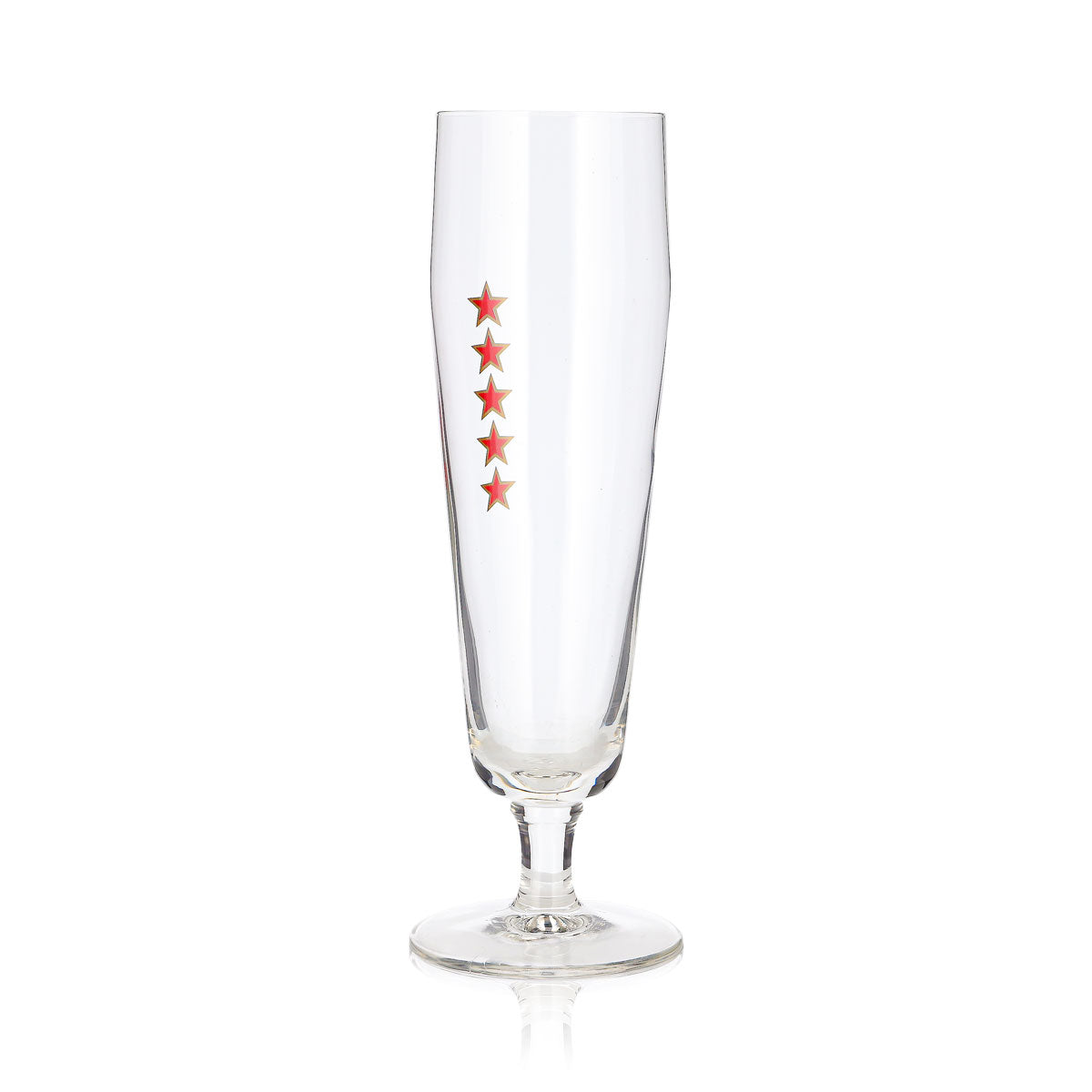 Szklanka do piwa Hensen 0,25 l, puchar, model Pilsner Tulpen, z logo gwiazdy – Widok 4