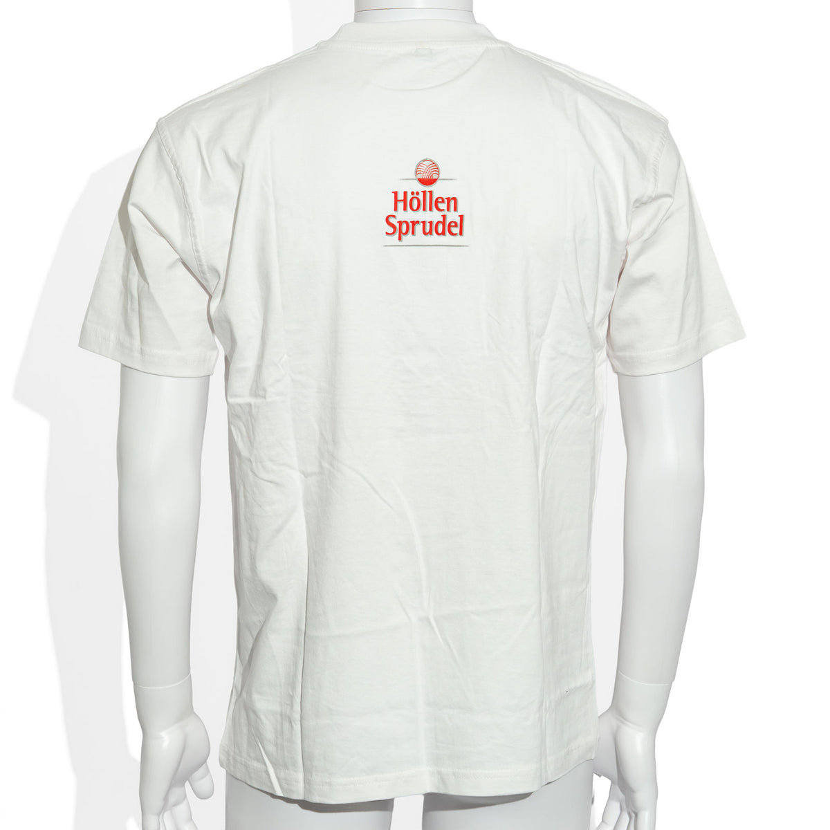 Szklanka do whisky „Höllensprudel” – biała, koszulka bawełniana „Devil & Angel” marki Nici – Widok 3