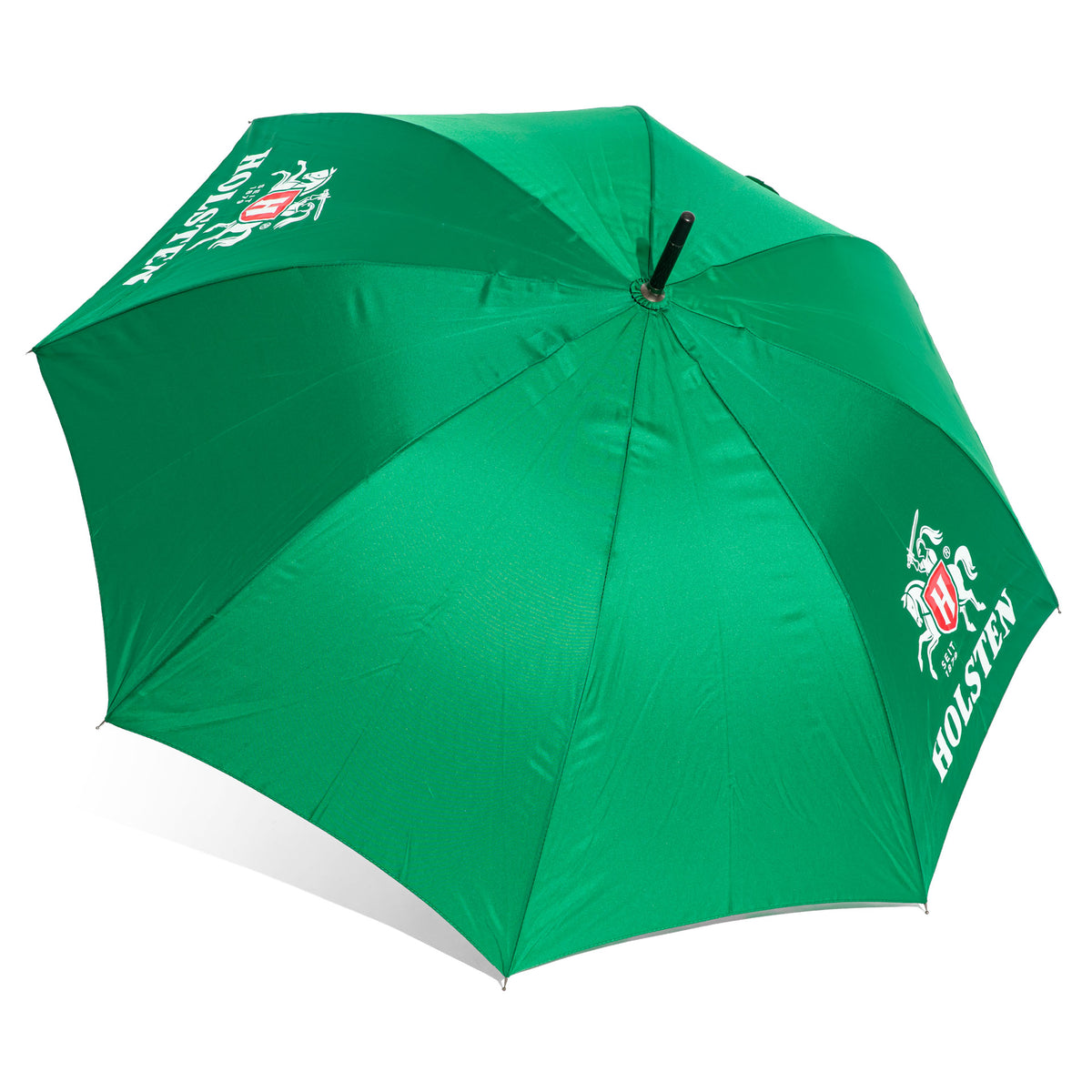 Parasol z poliestru w kolorze zielonym, automatyczny, Ø 104 cm, z motywem szklanki piwa Holsten – Widok 2