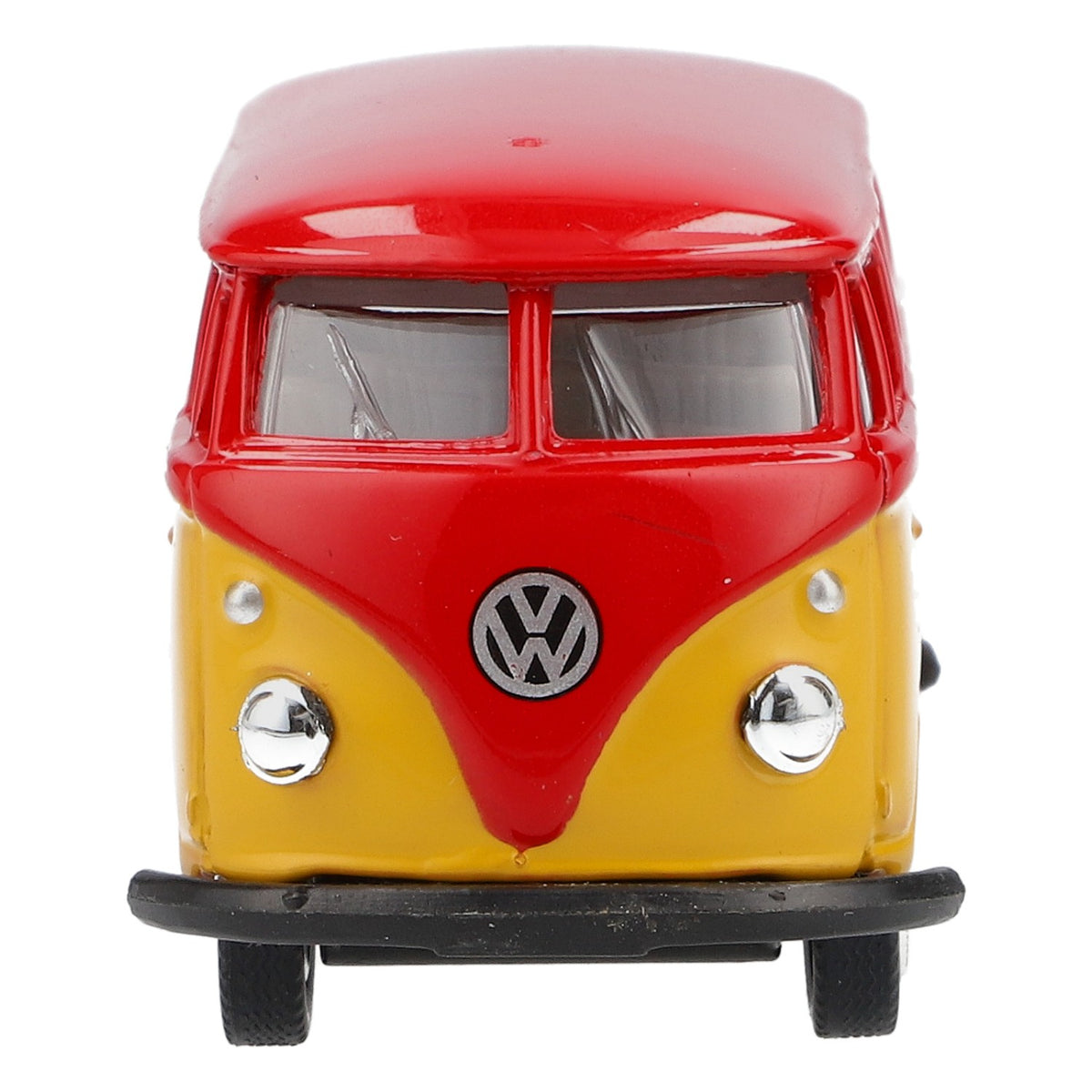 Model samochodu Holsten Bier 1962 VW Bulli Model samochodu w skali 1:64 Czerwono-żółty – Widok 4