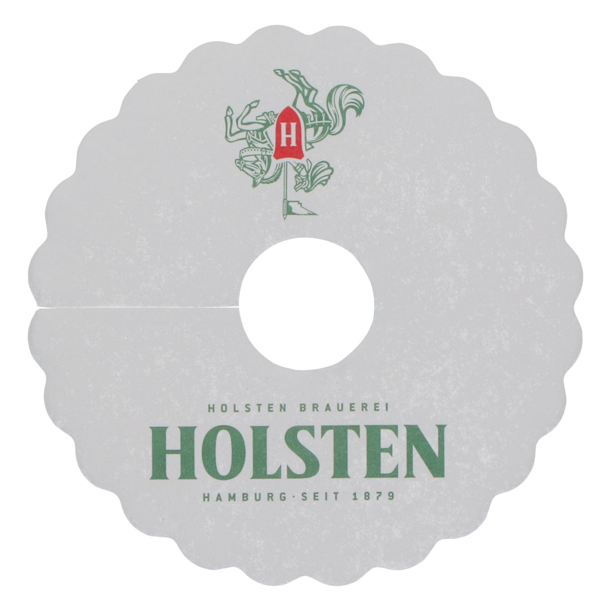 Podkładka pod piwo Holsten, papierowa, nowa, biała, podkładka pod piwo, coaster – Widok 3