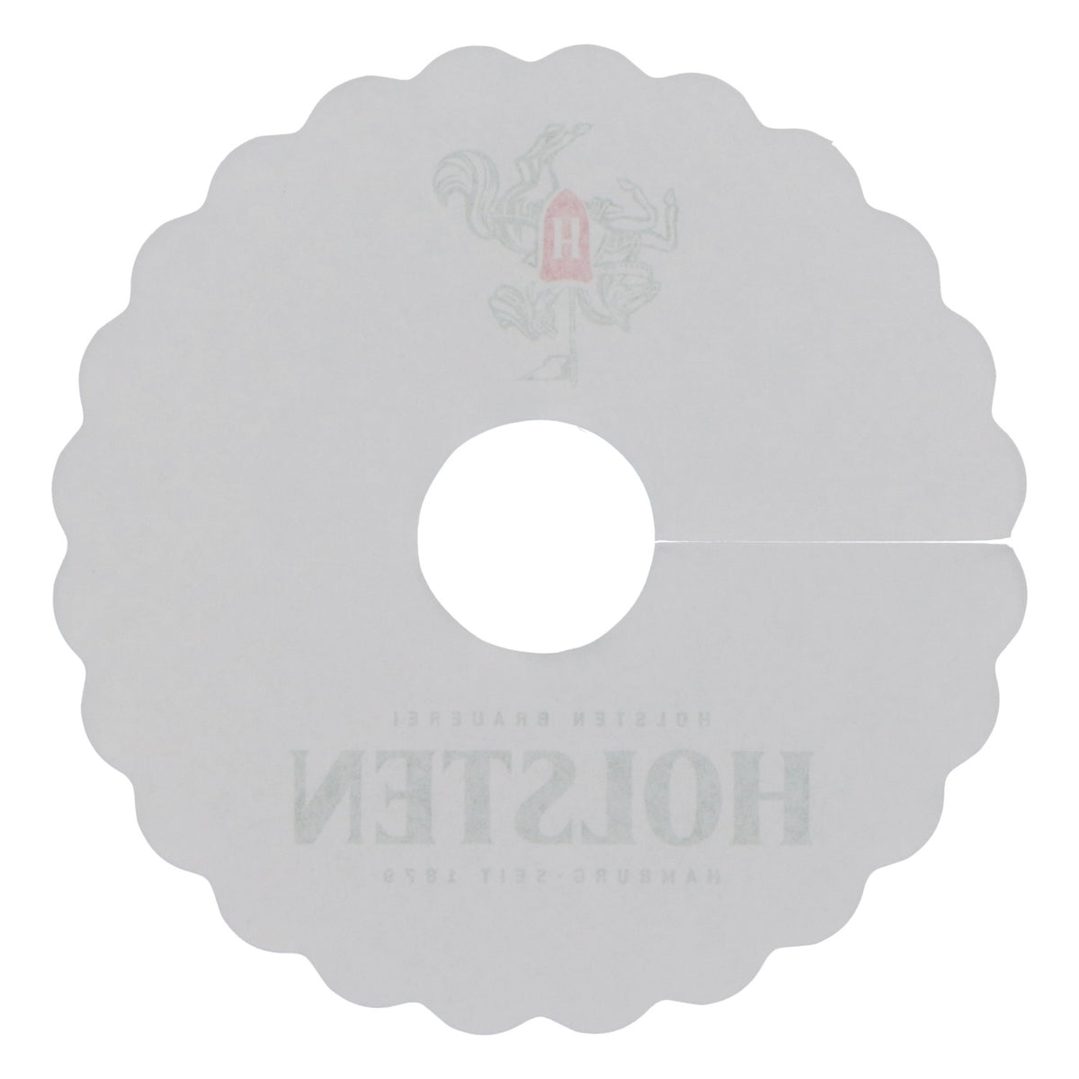 Podkładka pod piwo Holsten, papierowa, nowa, biała, podkładka pod piwo, coaster – Widok 4