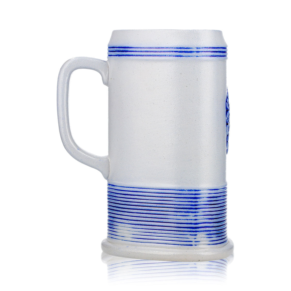 Szklanka do piwa Hürlimann „Steinkrug” 1,5 l – 150 lat Rastal Ton – kufel z Grenzau – kufel miarowy – Widok 4