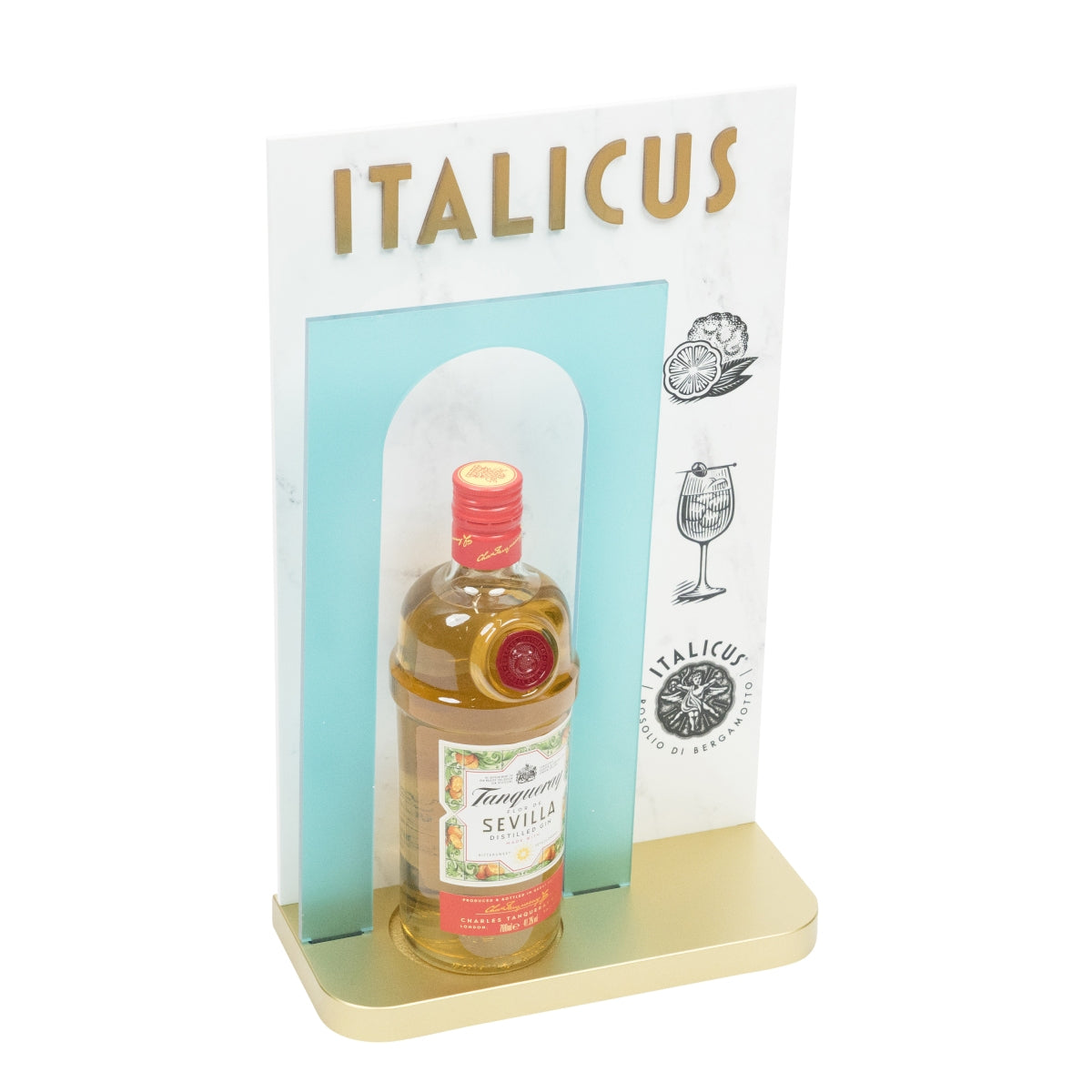 Italicus Glorifier Stojak na butelkę ginu Stojak do dekoracji baru – Widok 2