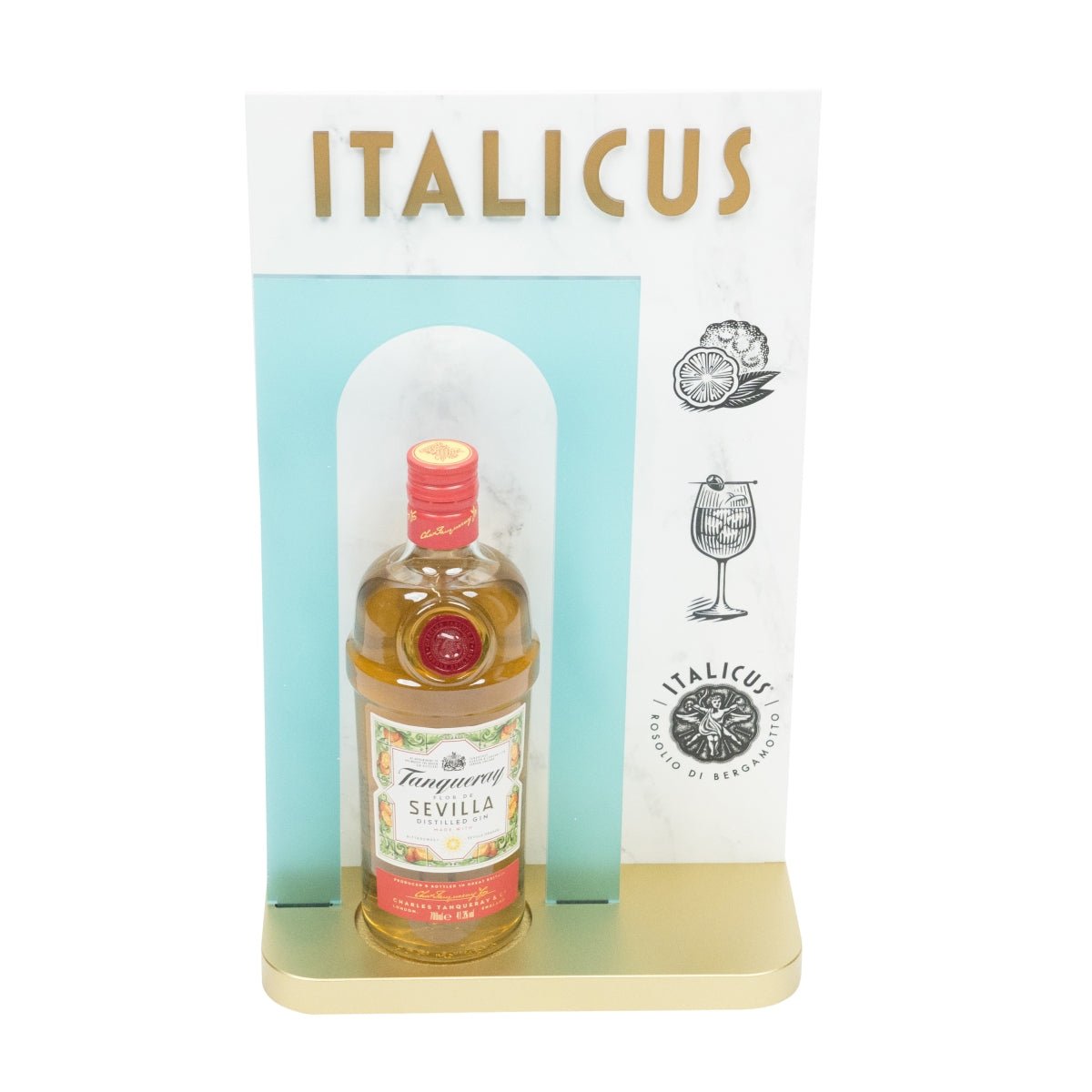 Italicus Glorifier Stojak na butelkę ginu Stojak do dekoracji baru – Widok 4