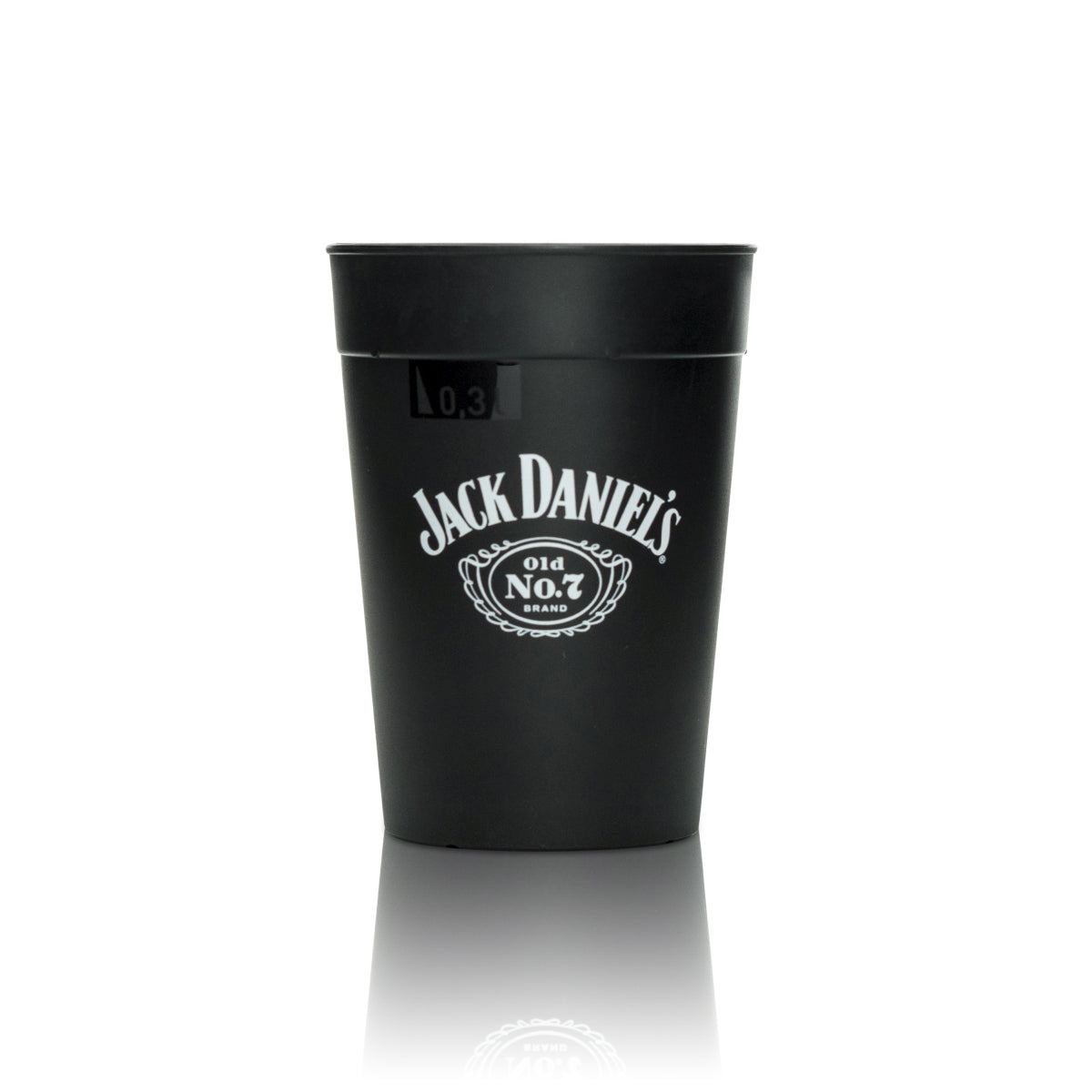 6x Jack Daniels whiskey tumbler czarny zwrotny 0,3l – Widok 2