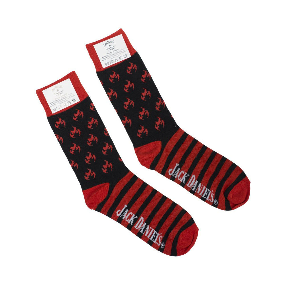 Jack Daniels skarpety Tennessee Fire skarpety do kostki unisex rozmiar 40-45
