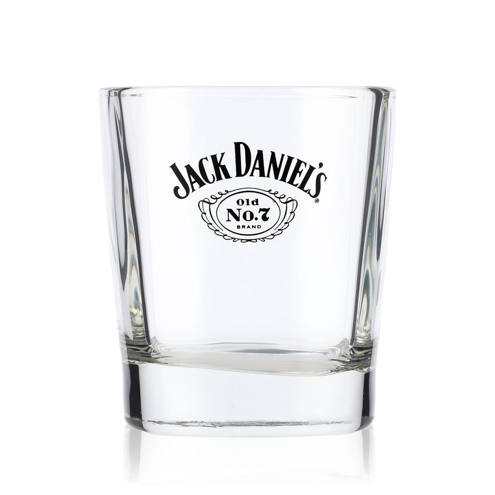 Szklanka do whisky Jack Daniels 0,2 l z logo skrzydełkami nr 7, wersja prosta