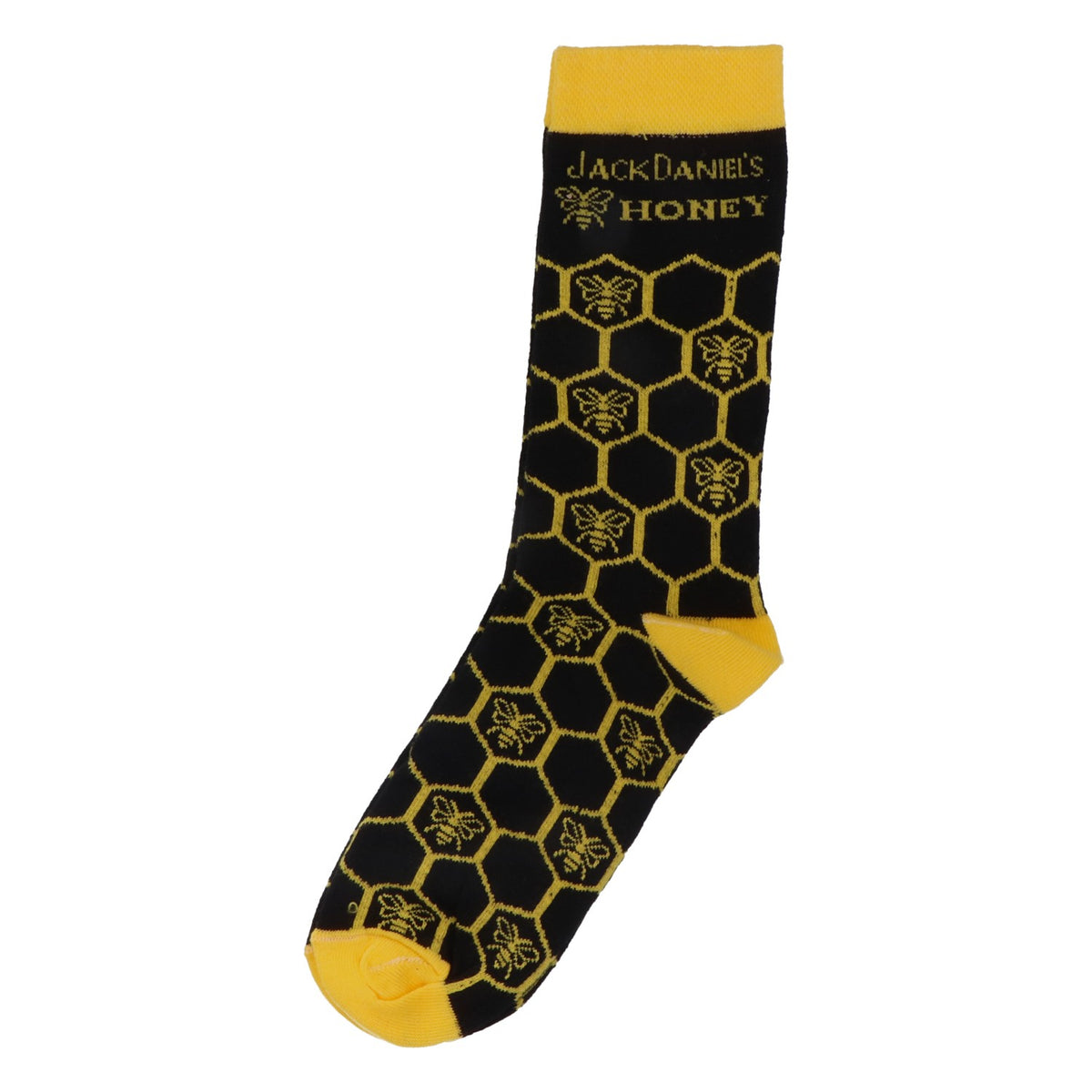 Skarpety Jack Daniels Whiskey Socks Żółte Honey Rozmiar 43-46 – Widok 2