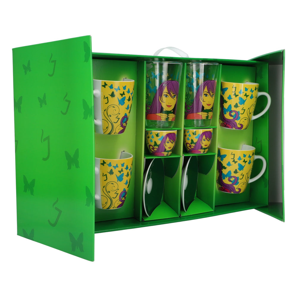 Zestaw do kawy latte Jacobs Ritzenhoff Set Edition 13 kubków, filiżanek i szklanek termicznych