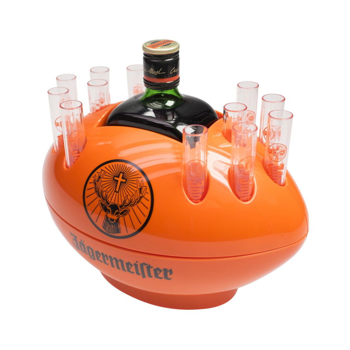 Jägermeister Bottle Cooler Tooter Holder Rugby Football Shot Short Servers