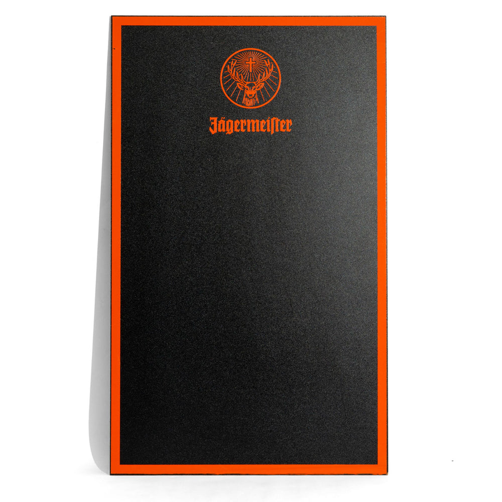 Tablica kredowa Jägermeister Tablica reklamowa 64 x 39 cm Menu Kartka menu Gastronomia Towar klasy B