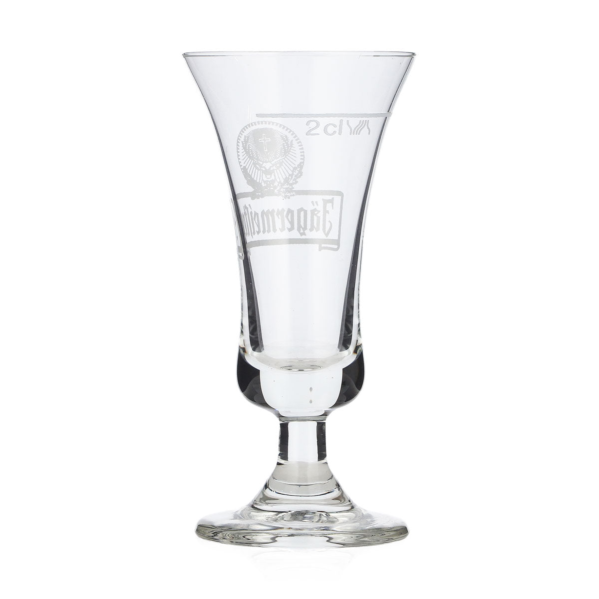 Likier Jägermeister, kieliszek do shotów 2 cl, kielich z białym logo, kieliszek do sznapsa, Stamper, kieliszek do krótkich drinków – Widok 3